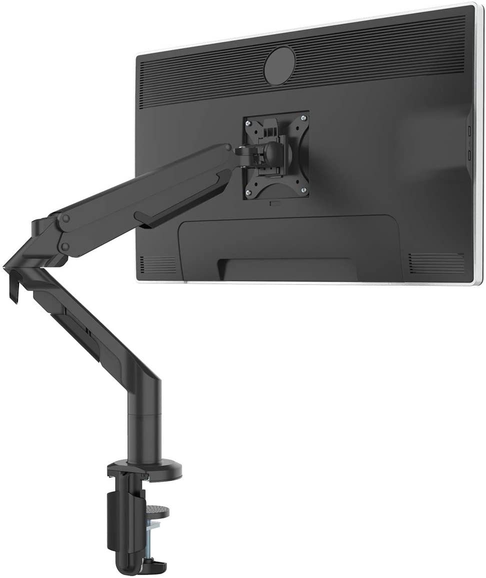 FLEXISPOT Monitor-Halterung Verstellbarer Ständer mit VESA-Platte (43-91cm), (PC-Monitorhalterung, Monitorarm mit Knickgelenk, Verstellbarer Drehfuß)