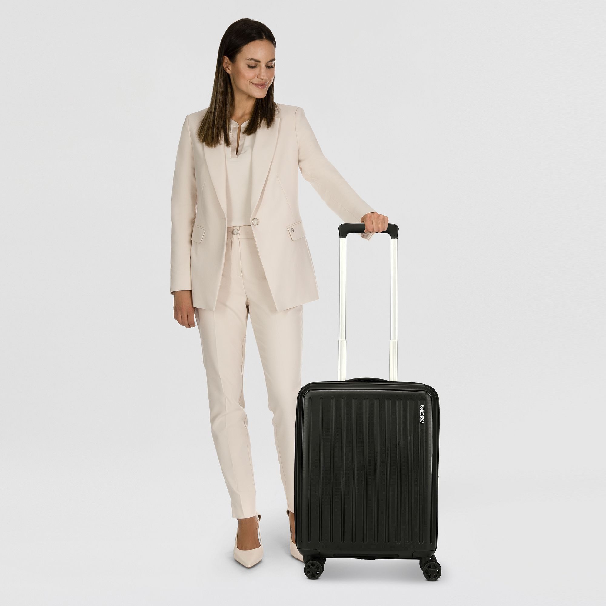 American Tourister® Handgepäck-Trolley Rejoy, 4 Rollen, Polypropylen