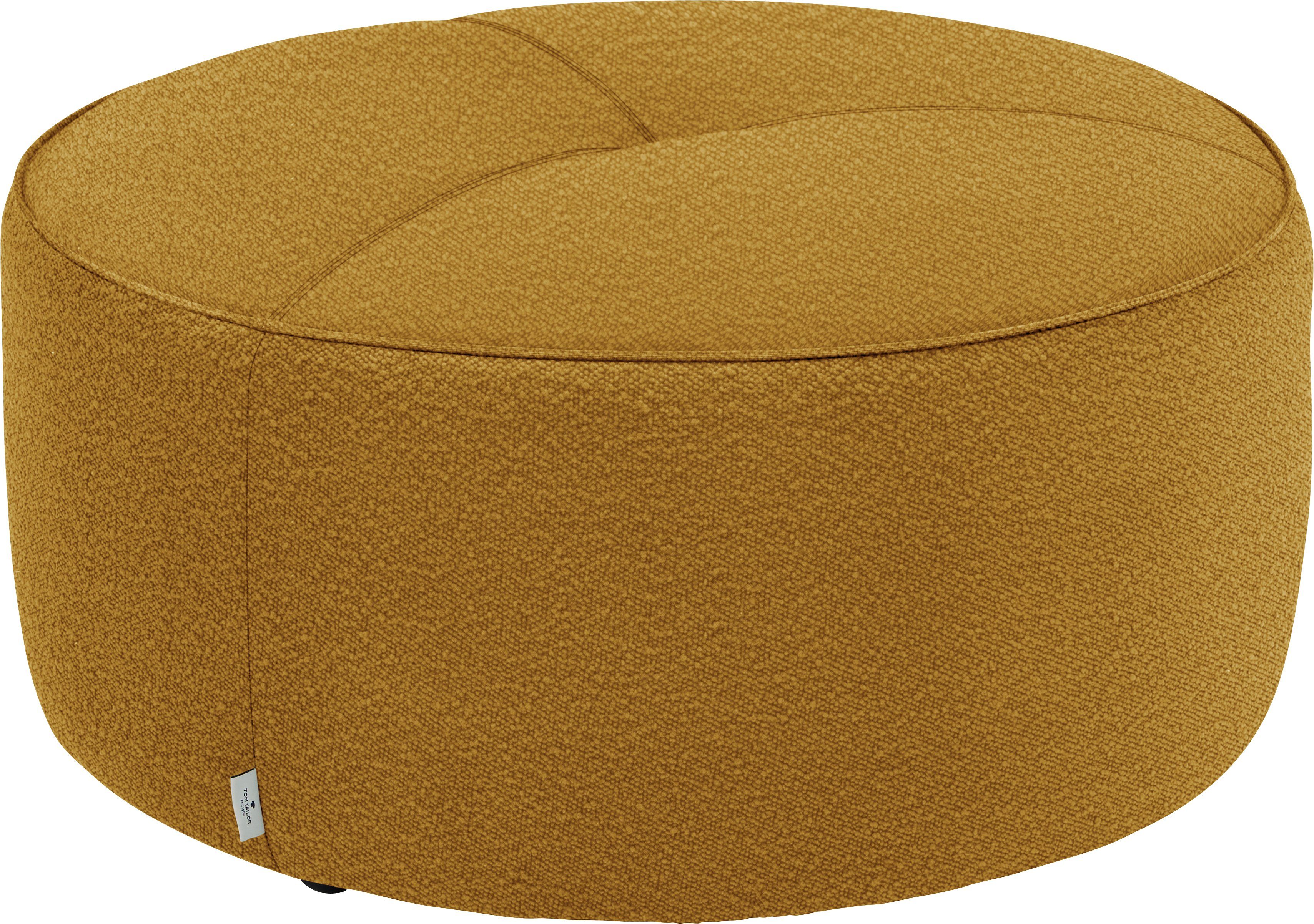 Kedernaht TAILOR cm TOM CHIC, mit HOME Pouf ø Sitz, DROP im 90 & Steppung