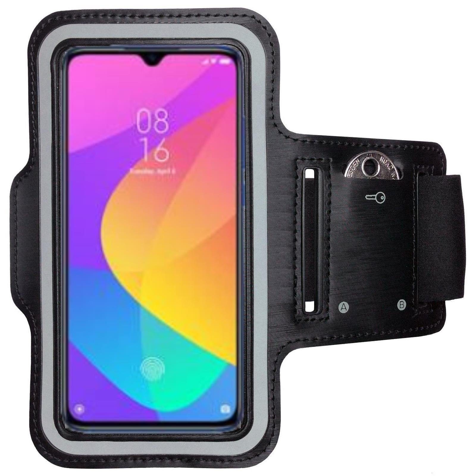 CoverKingz Handyhülle Xiaomi Mi 9 Lite Sport Fitness Armband Handy Tasche Jogging Hülle Etui