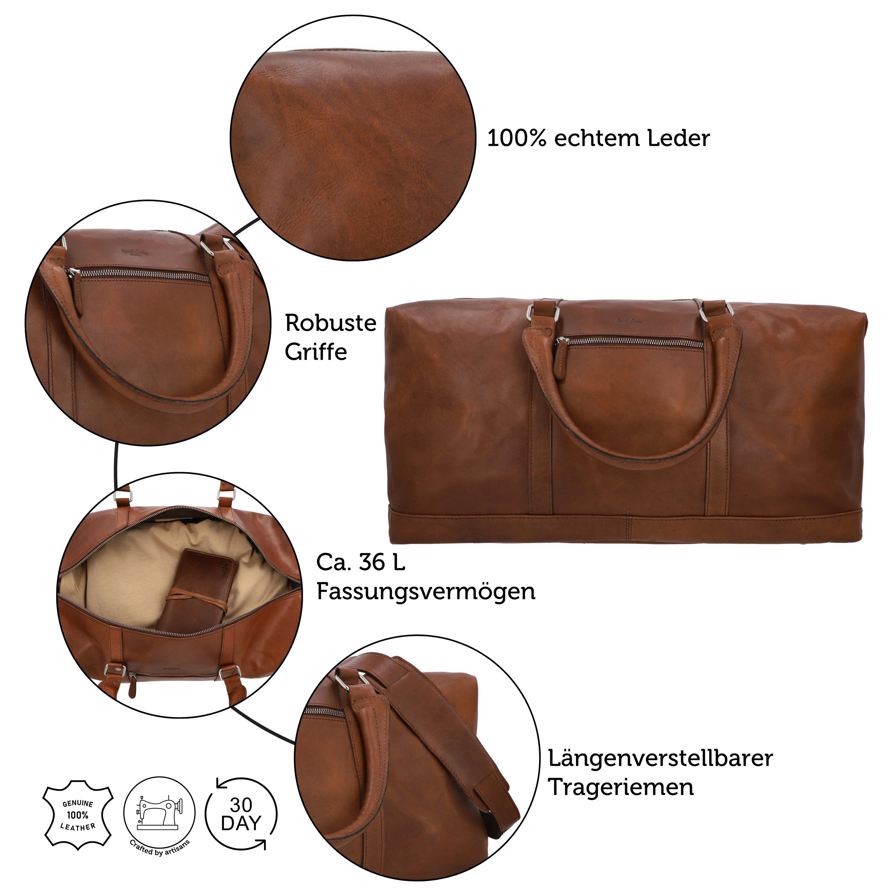 Gusti Leder Shopper Gusti Leder travel bag Ruben (1-tlg)
