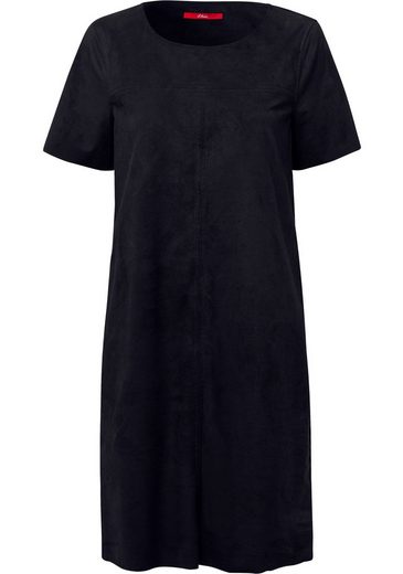 s.Oliver Etuikleid in trendy Wildlederimitat-Optik | OTTO