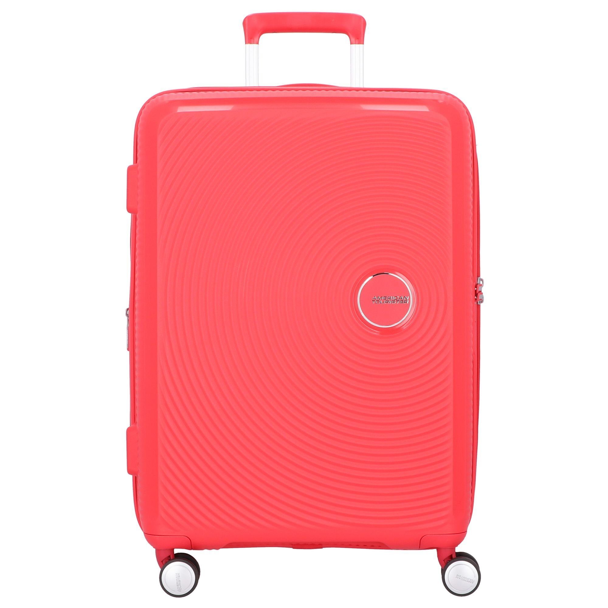 American und des widerstandsfähig Dank Tourister® Koffer ist der Polypropylen, leicht Soundbox, Polypropylen-Materials 4 Rollen, Hartschalen-Trolley