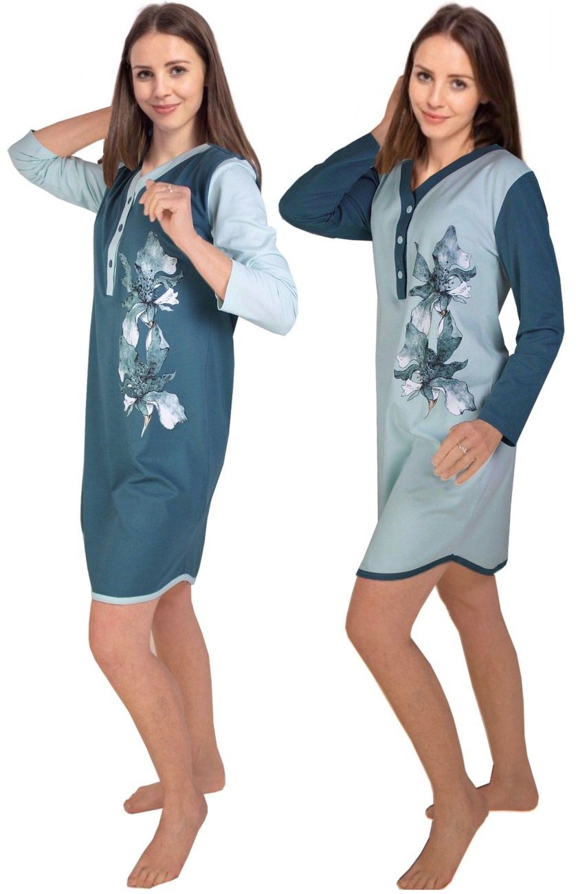 Consult-Tex Nachthemd Doppelpack Nachthemd (2er-Pack) bequem zu tragen günstig online kaufen