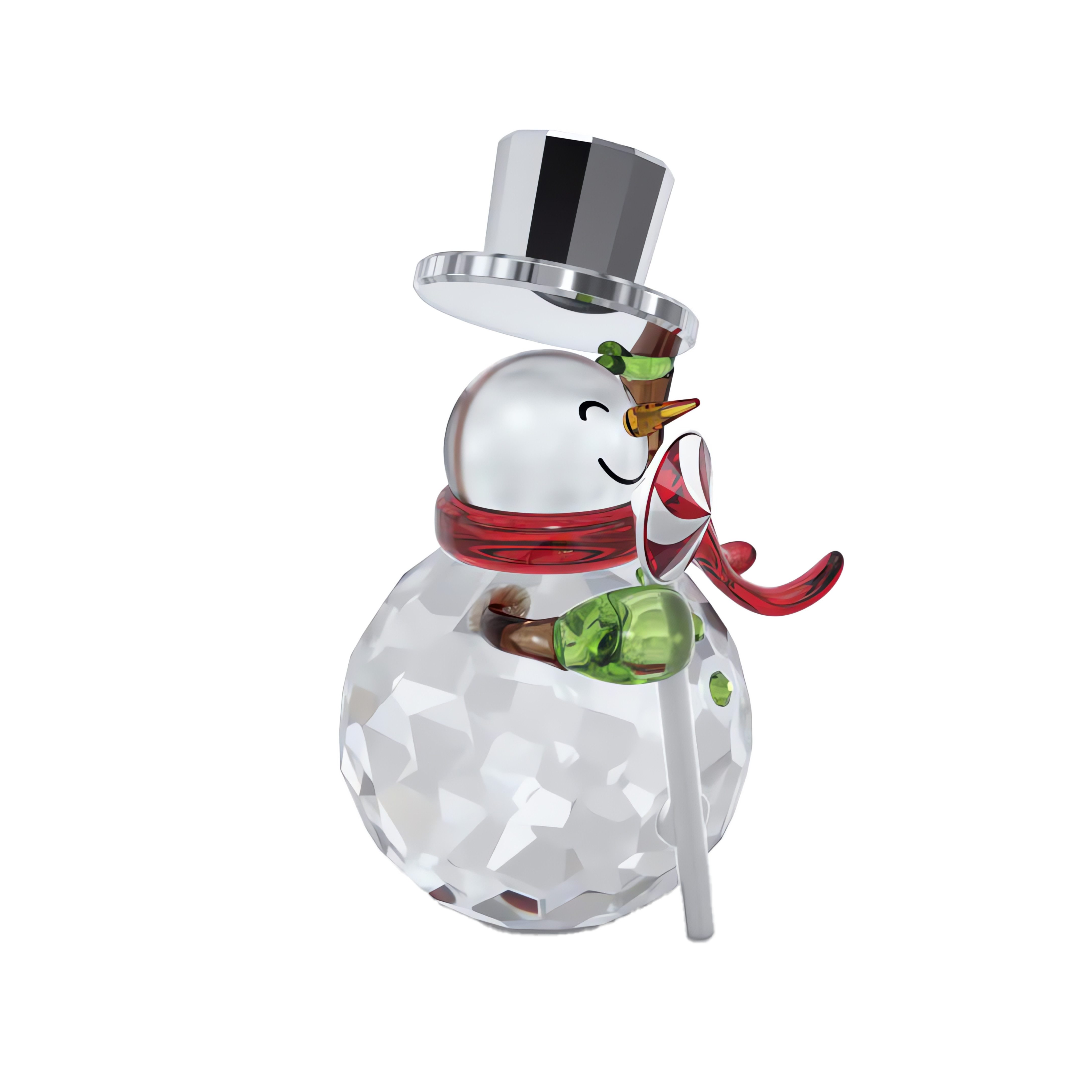 Swarovski Dekofigur Holiday Cheers Dulcis Snowman (1 St), Swarovski® Kristall