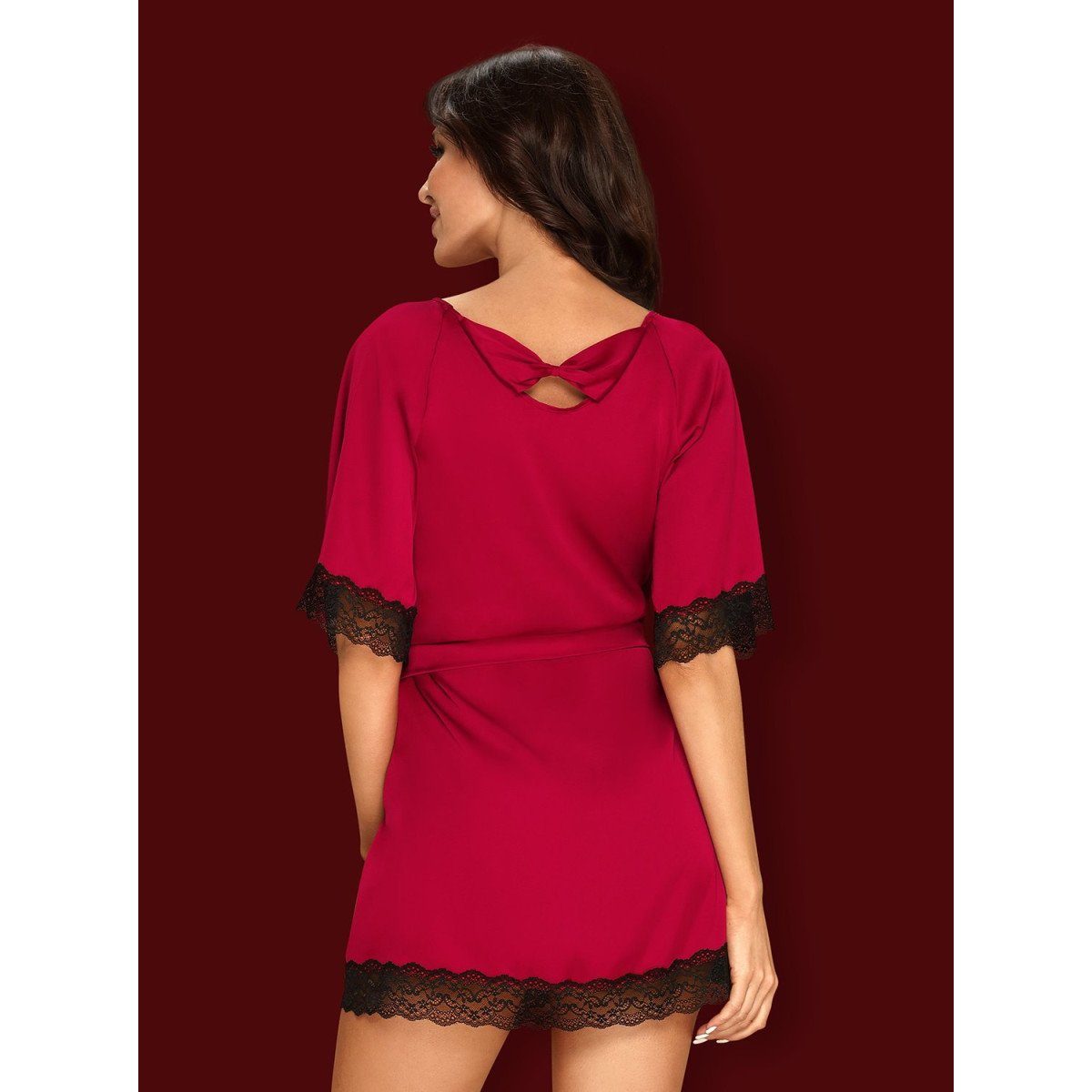 OB - (S/M,XXL) Obsessive Nachthemd Sensuelia red robe