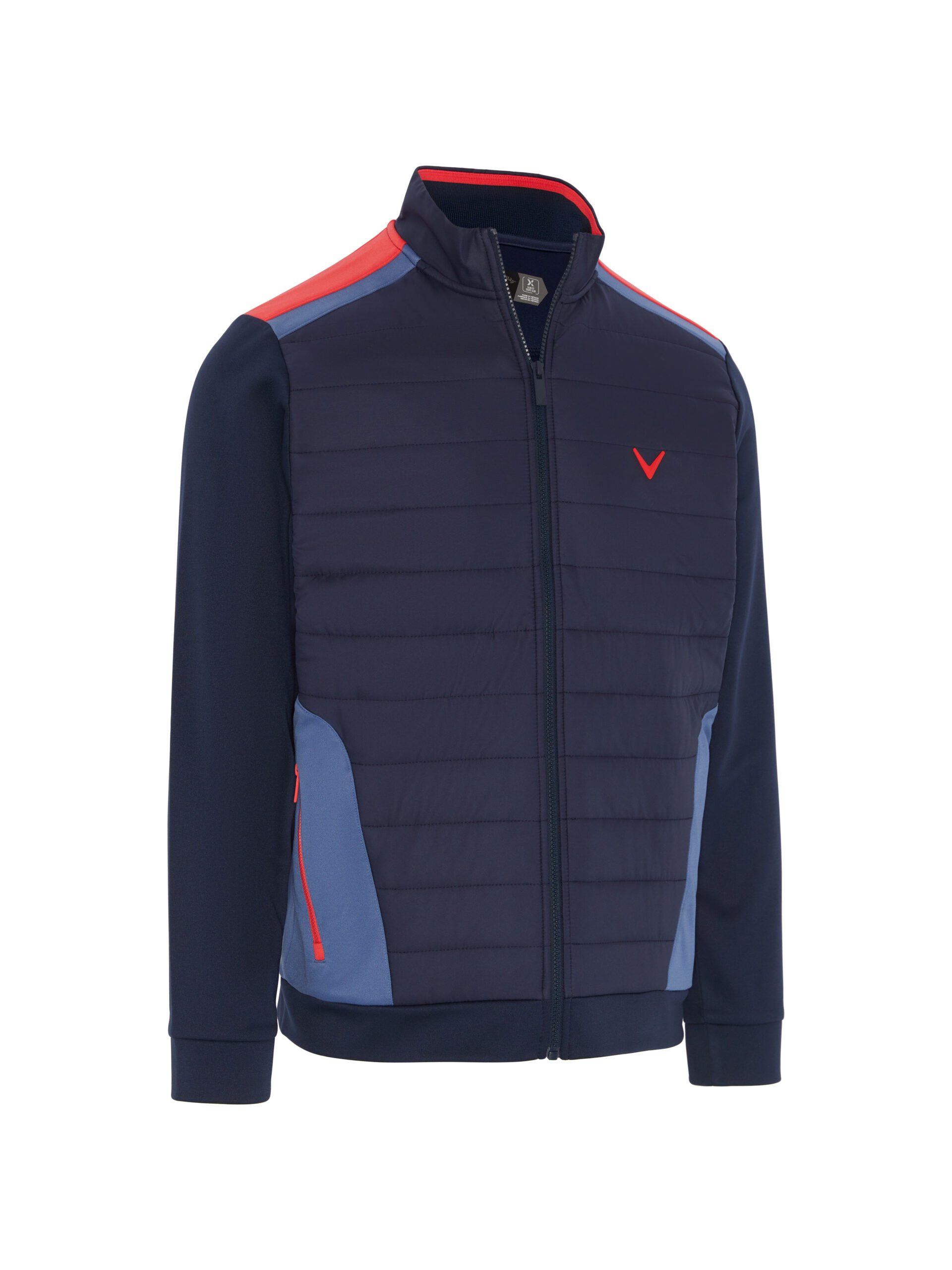 Callaway Golfhose Callaway Jacke X Serie Racer Mixed Media Dunkelblau Herren UK M