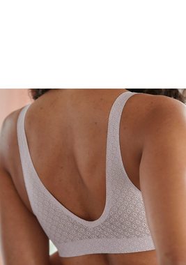 sloggi Bralette-BH ZERO Feel Lace Bralette mit Nichts-an-Gefühl, ohne Bügel, Basic Dessous