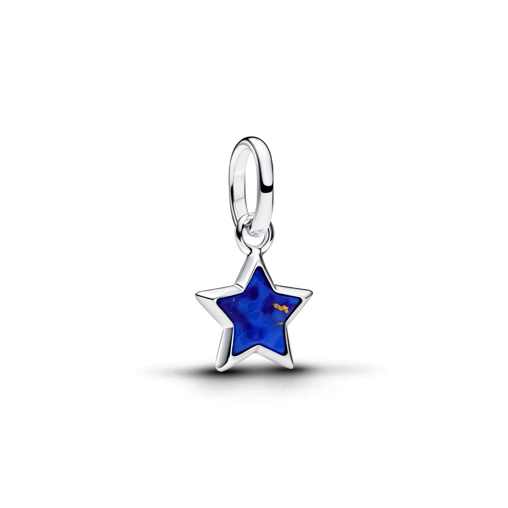 Pandora Charm-Einhänger Pandora ME Blauer Stern Mini Charm-Anhänger 794613C01 (1-tlg)
