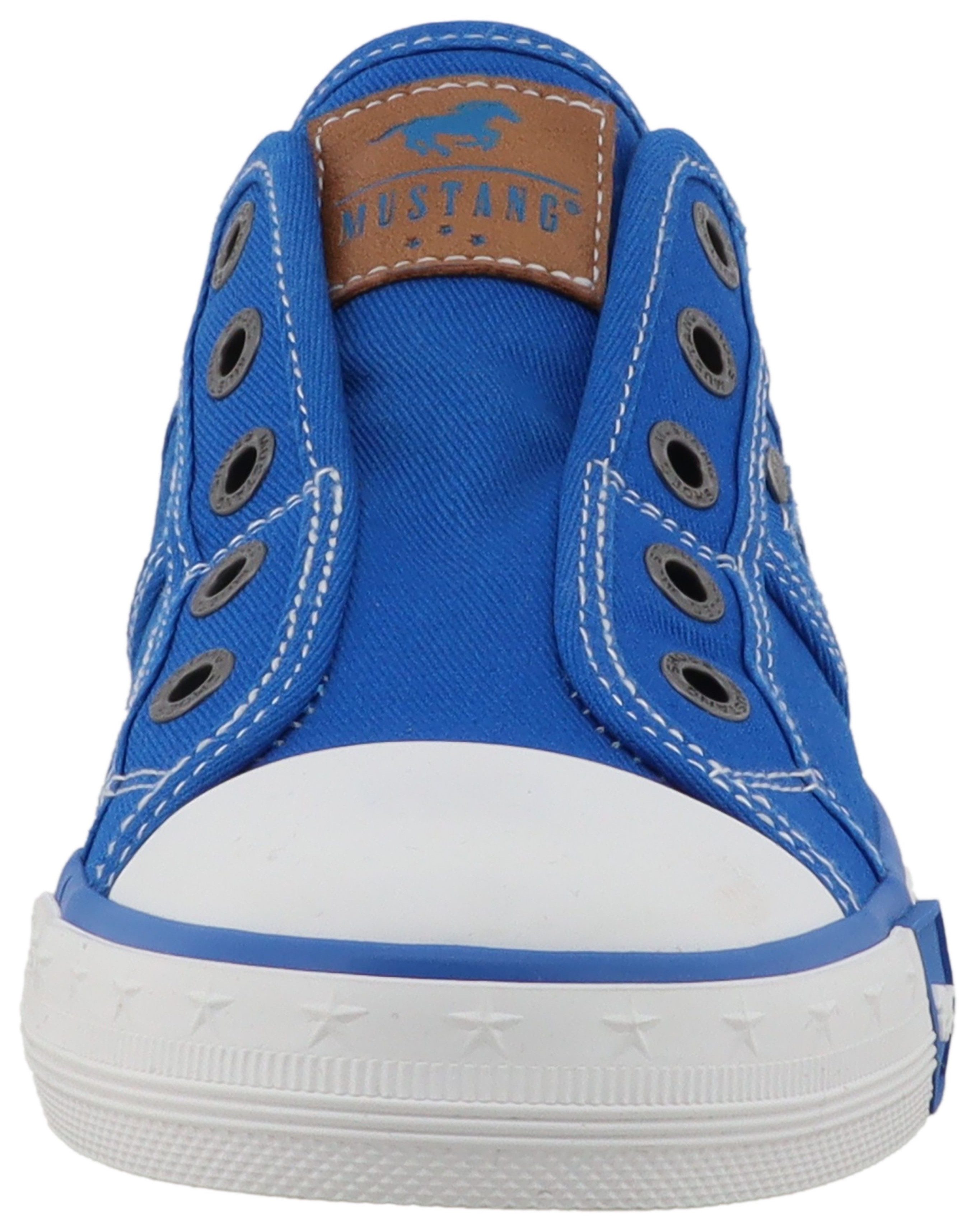 Mustang Shoes Gaspare Slip-On Sneaker Freizeitschuh, Slipper, Halbschuh mit Kontrastnähten – Bild 3 von 5