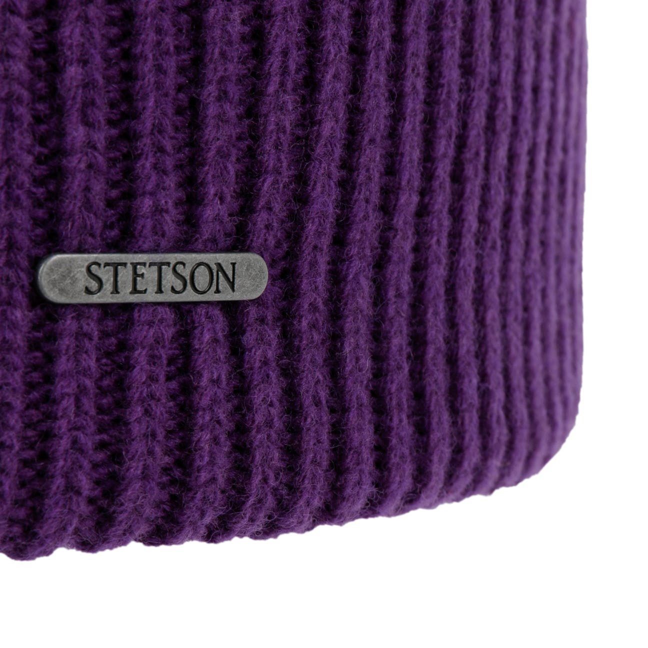 Stetson Beanie (1-St) Mütze mit Umschlag, Made in Italy