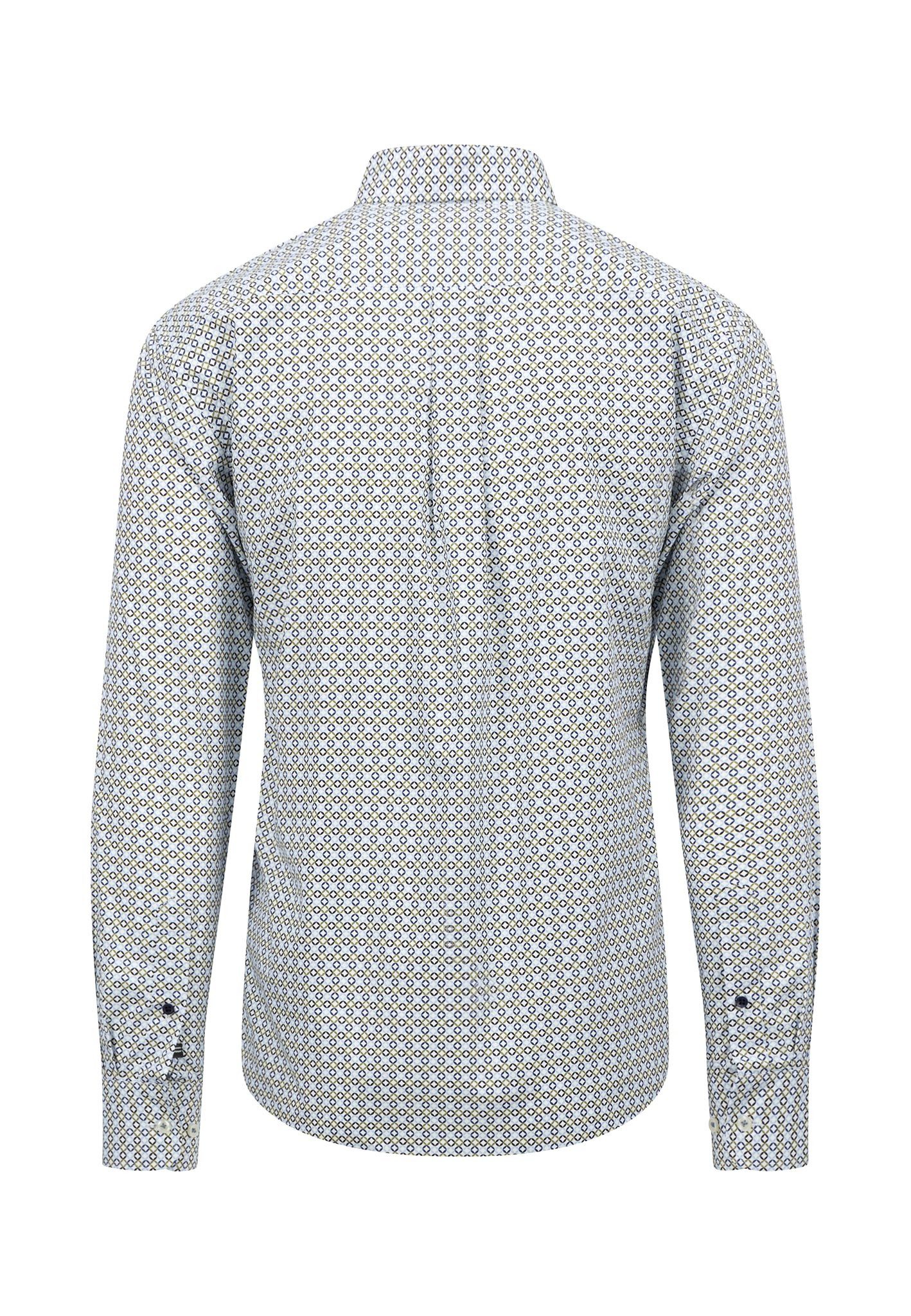 FYNCH-HATTON Hemdjacke mit Print Muster günstig online kaufen