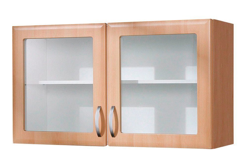 wiho Küchen Glashängeschrank »Prag, Breite 100 cm« | OTTO