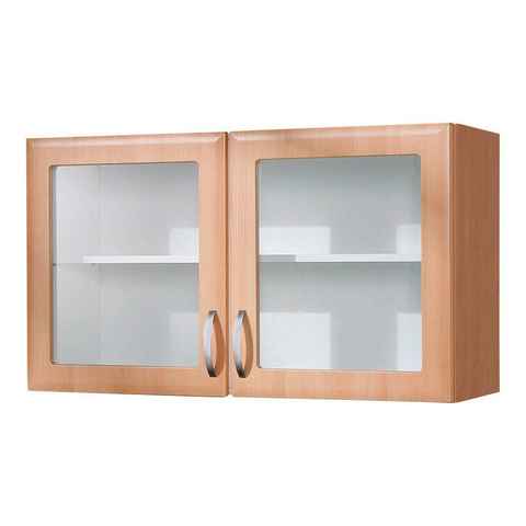 wiho Küchen Glashängeschrank Prag, Breite 100 cm