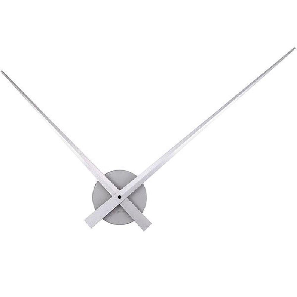 Karlsson Uhr Wanduhr Little Big Time Silver (90cm)