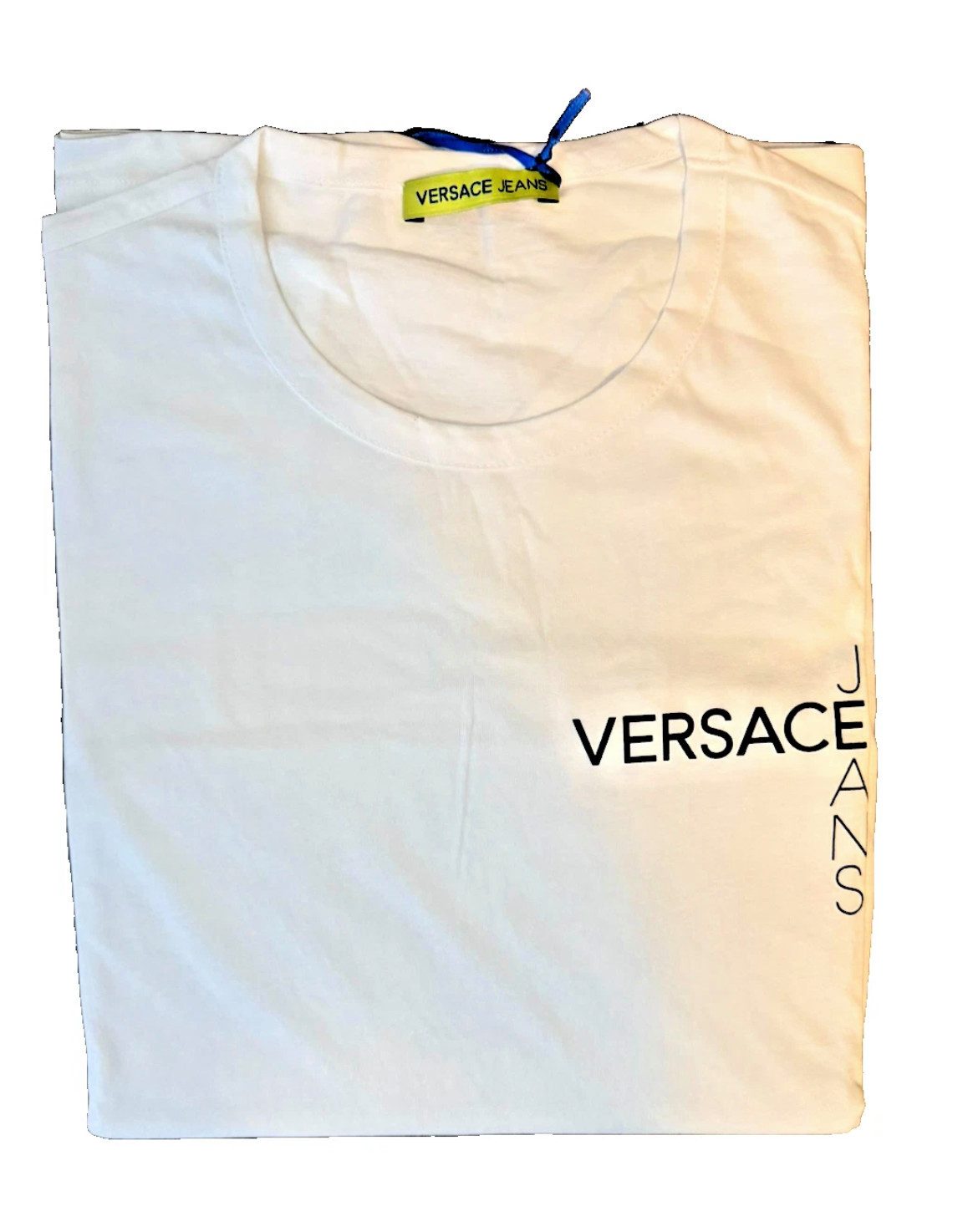 Versace Jeans Couture Print-Shirt T-Shirt Logo-Print Doppelte Nähte am Saum günstig online kaufen