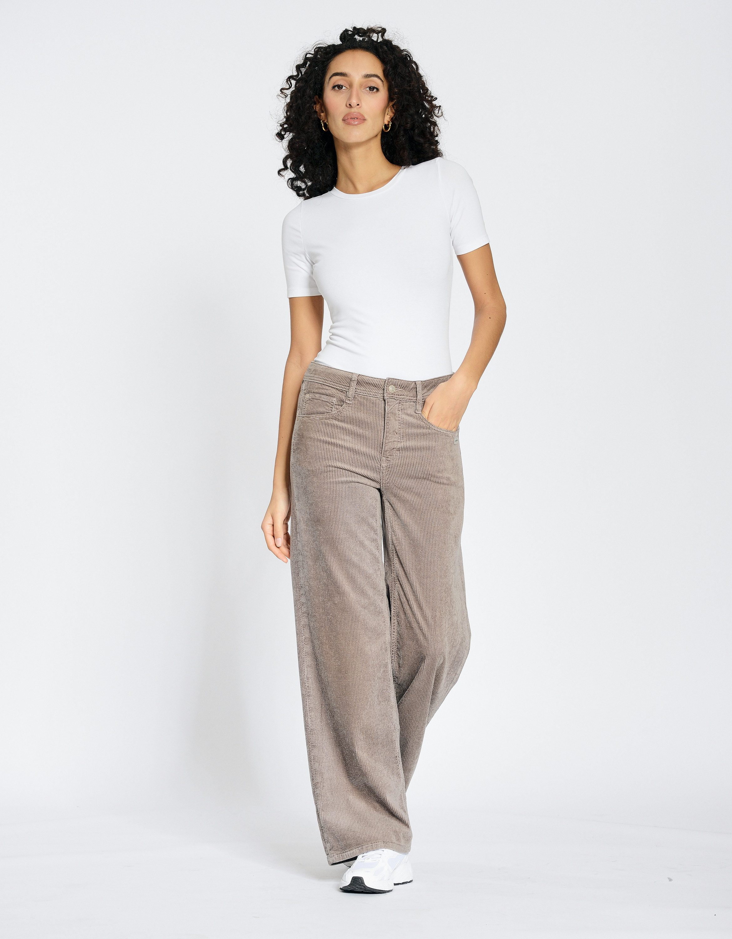 GANG Stoffhose GANG Hosen Wide Fit 94AMELIE WIDE günstig online kaufen