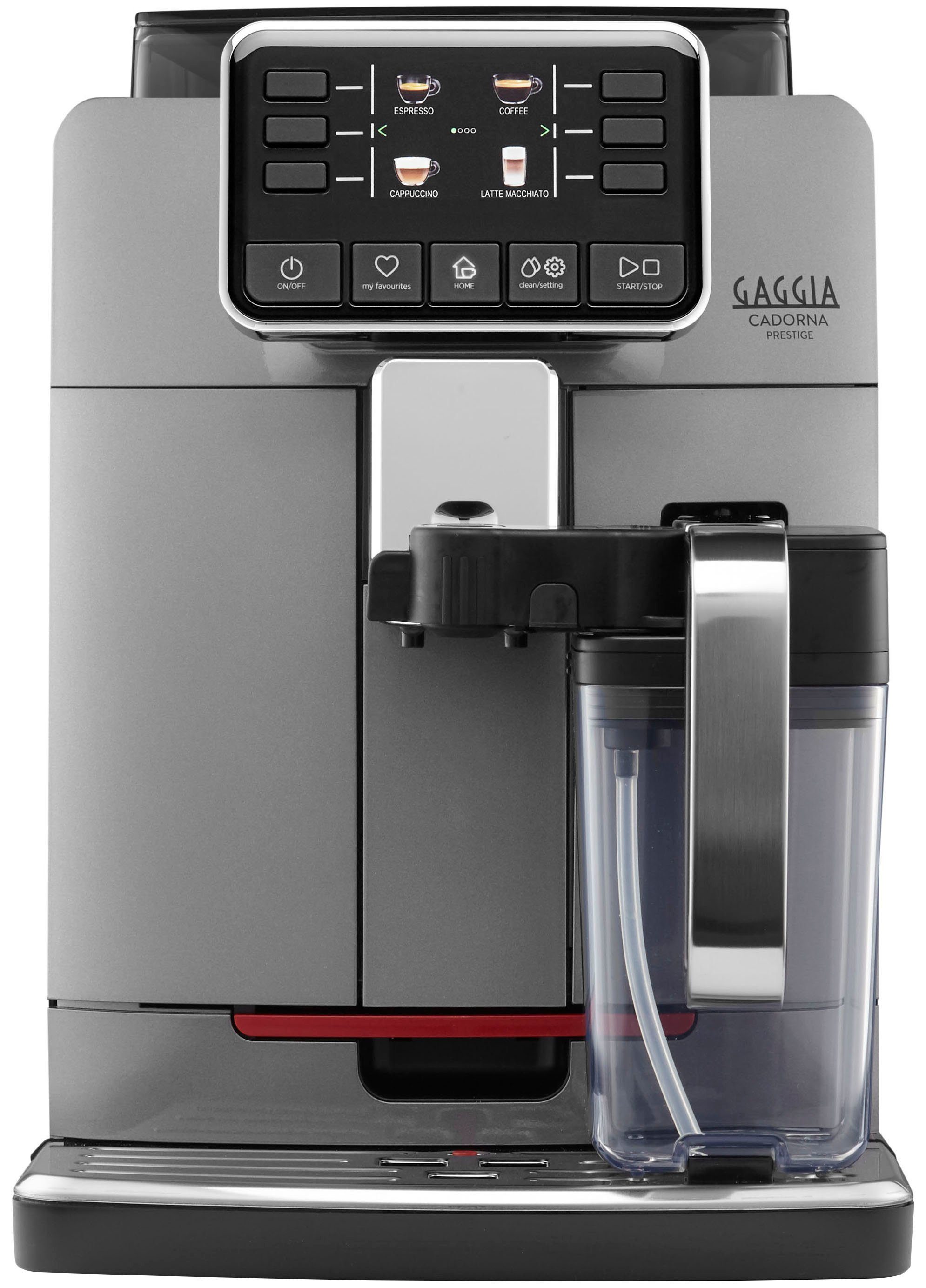 Gaggia Kaffeevollautomat Cadorna Prestige, vom Erfinder des Espresso - Barista@Home, One-Touch-Cappuccinoи больше