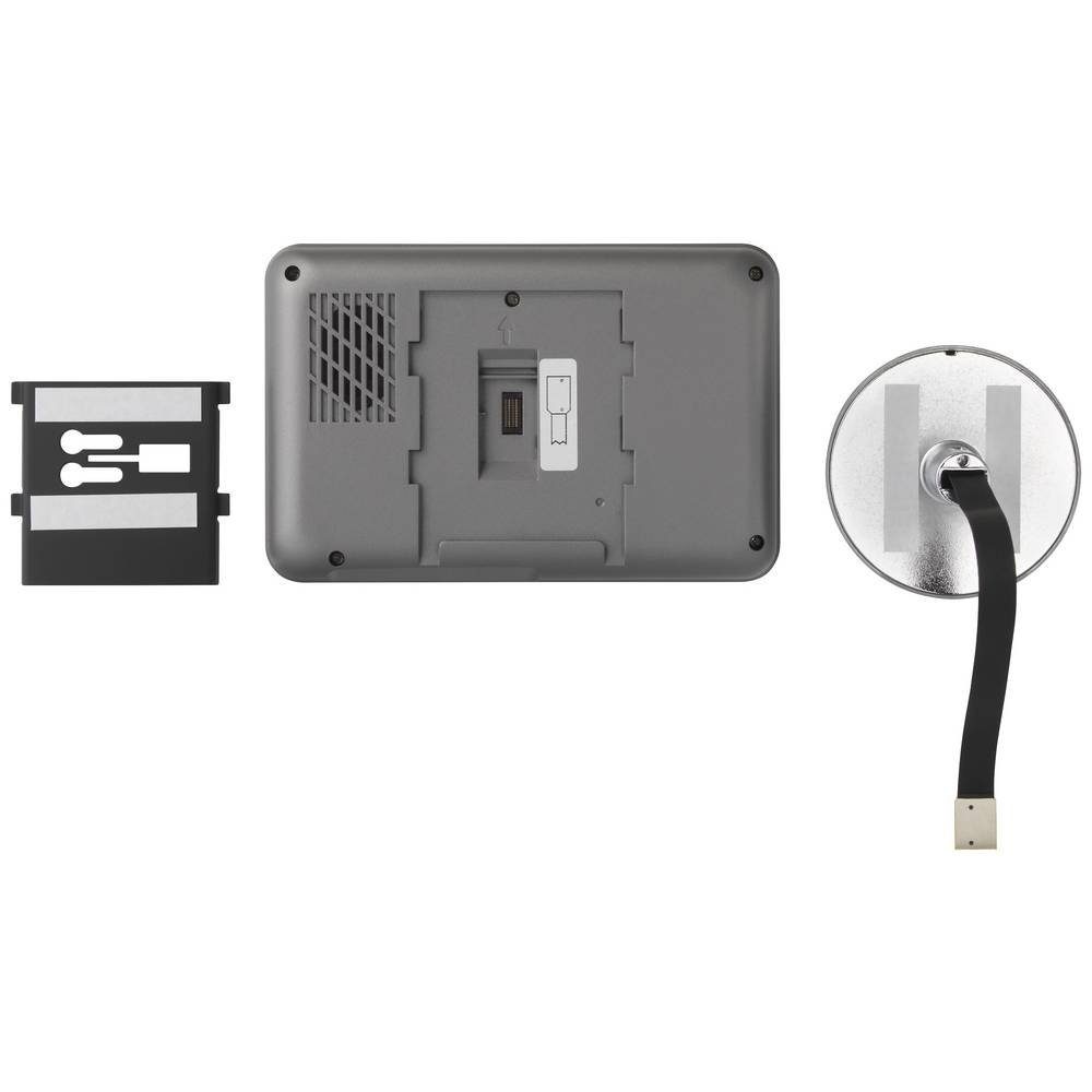 Sygonix Video-Türsprechanlage Wi-Fi Türsprechanlage mit Türspion SY-5050582 (Spionkamera)