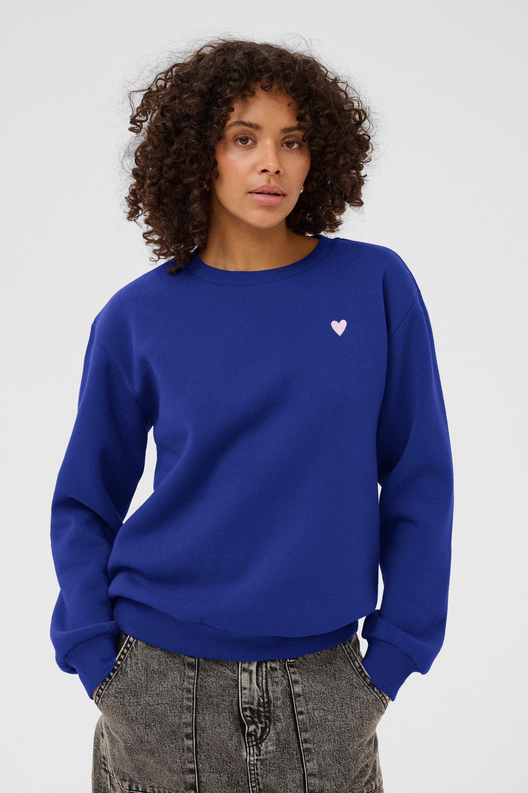 KAFFE Fleecepullover Sweatshirt KAliddy