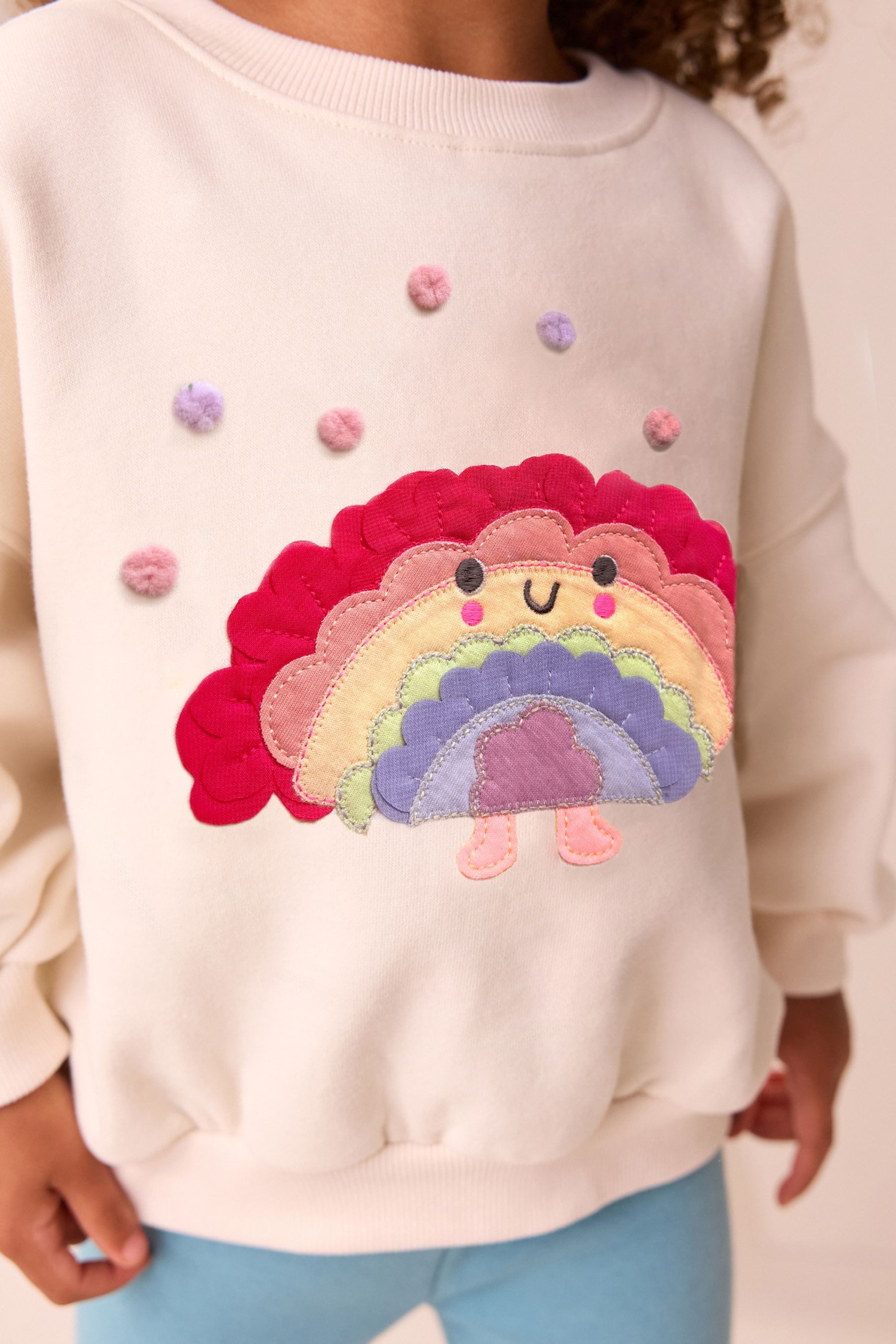 Next Sweater Sweatshirt mit Rundhalsausschnitt (1-tlg)