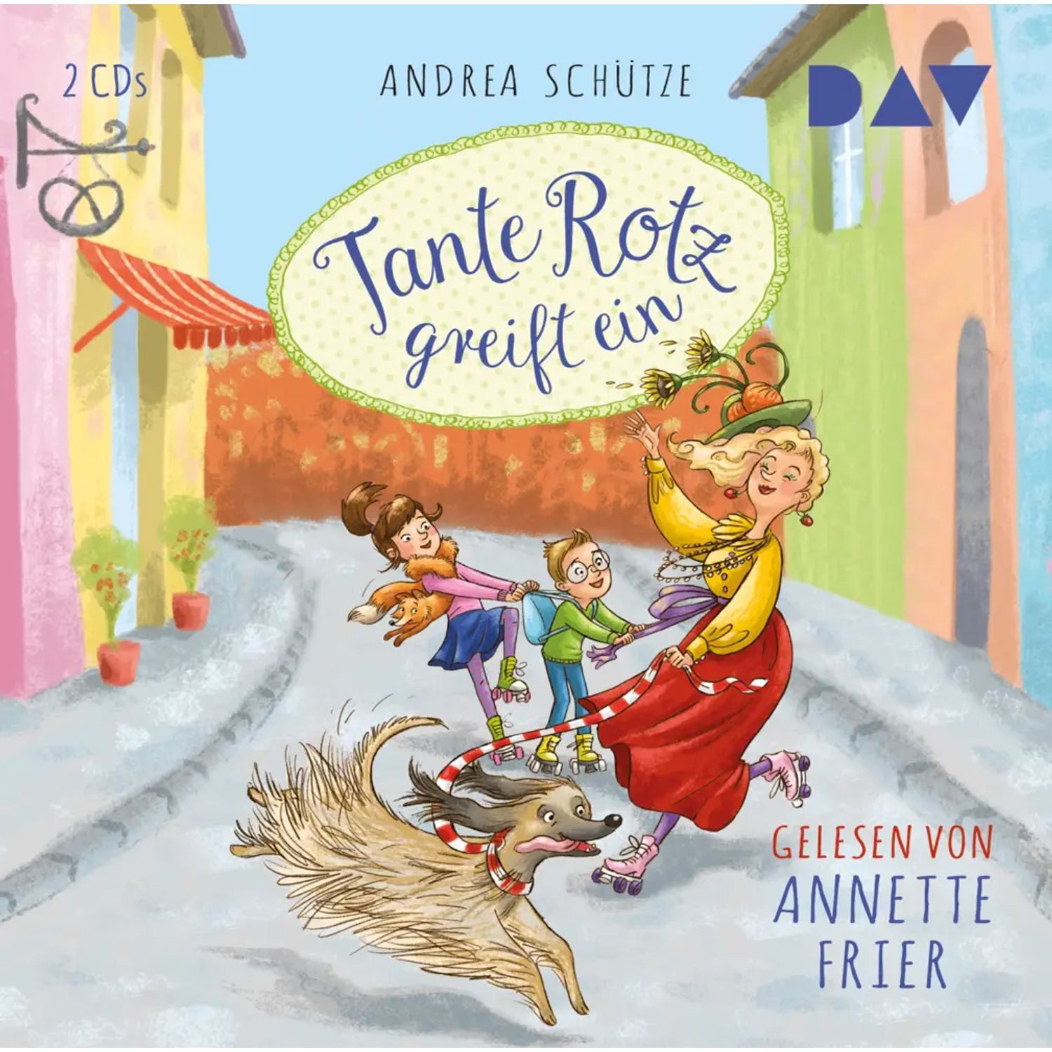 Der Audio Verlag Hörspiel Tante Rotz greift ein,2 Audio-CDs