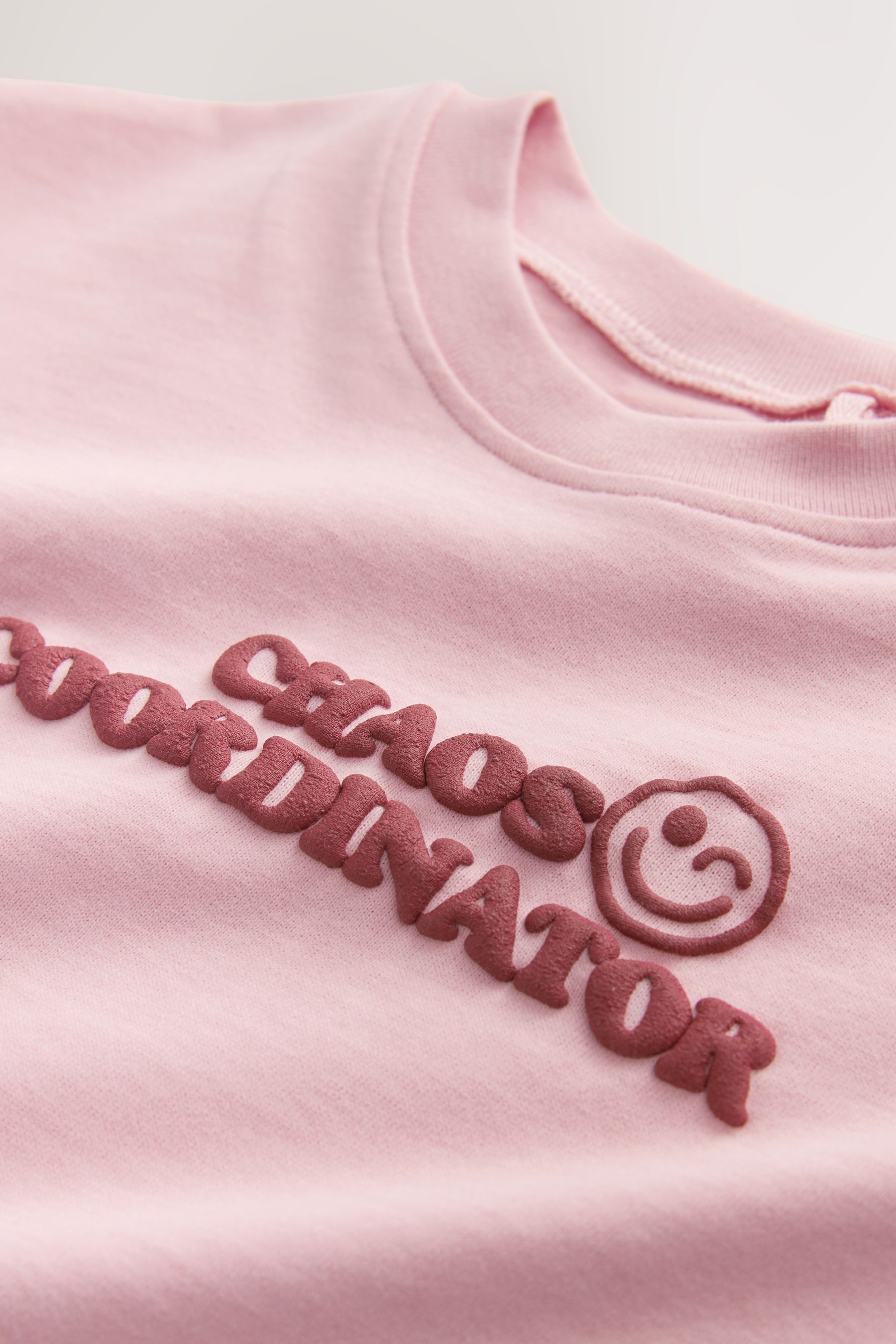 Next T-Shirt Shirt mit 'Sister'-Schriftzug (1-tlg)