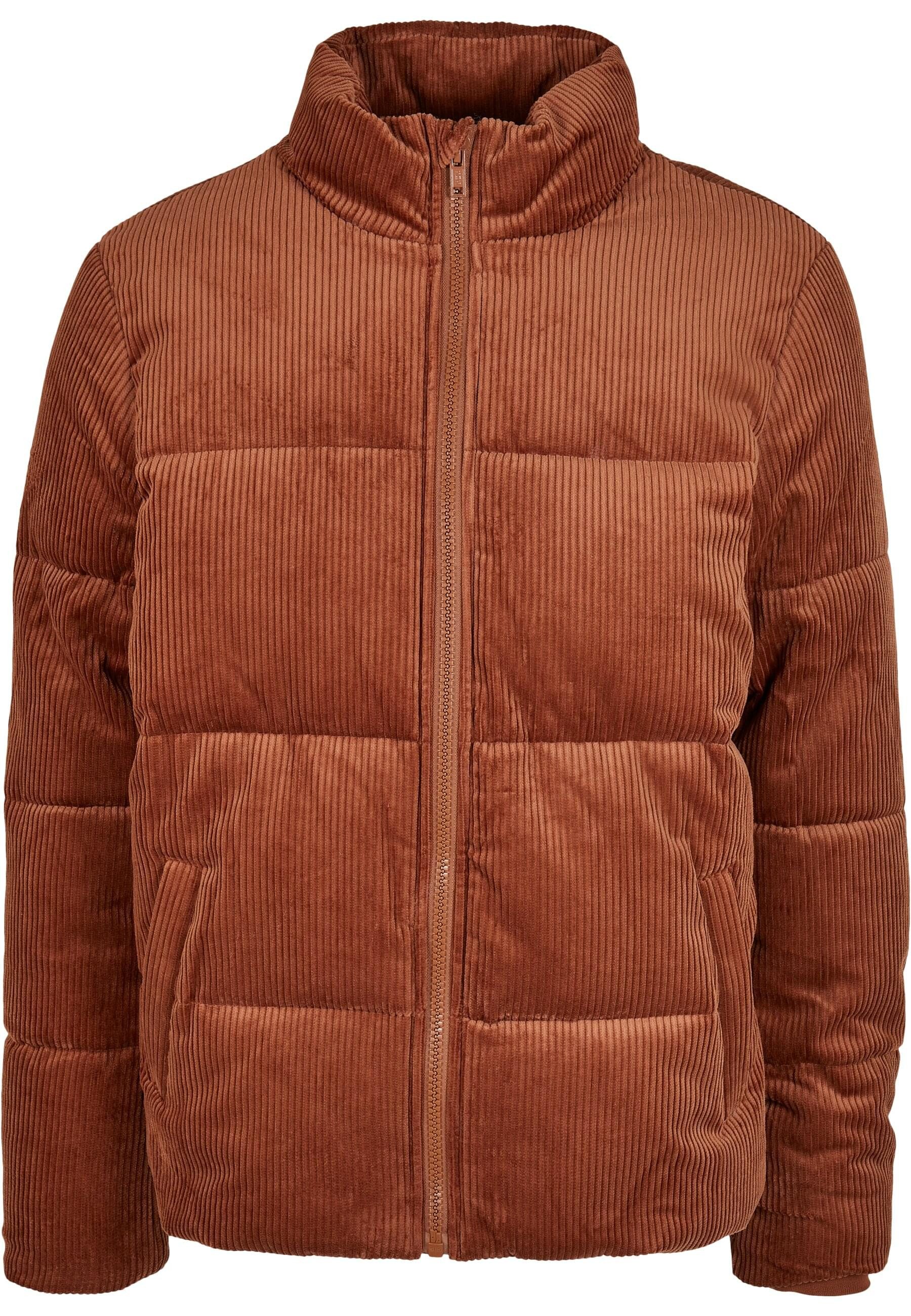 URBAN CLASSICS Winterjacke Herren Boxy Corduroy Puffer Jacket (1-St)
