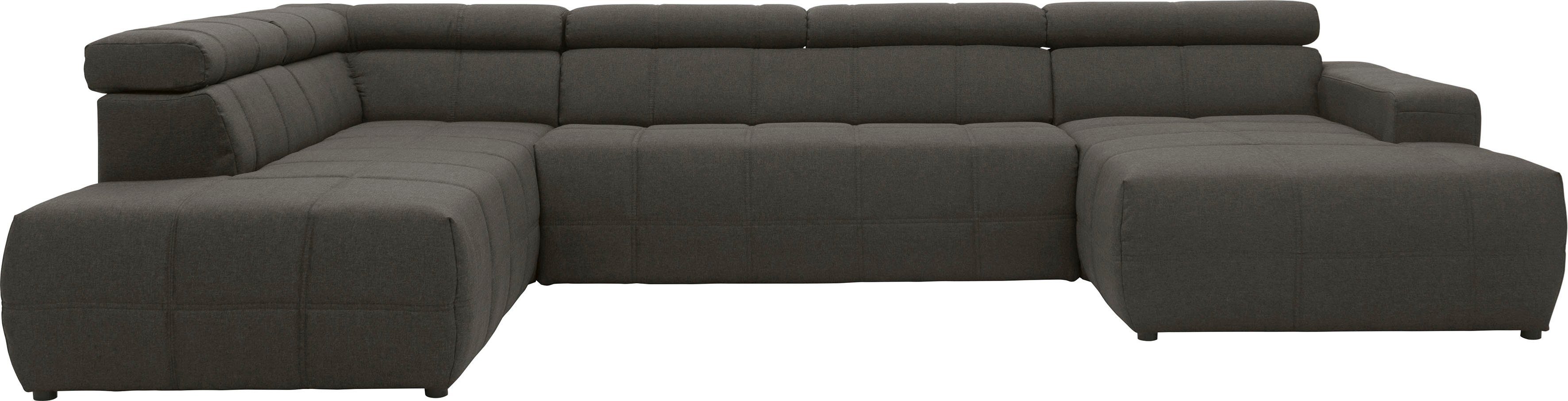 DOMO collection Wohnlandschaft Brandon viele Bezugsarten, incl. Nierenkisse günstig online kaufen