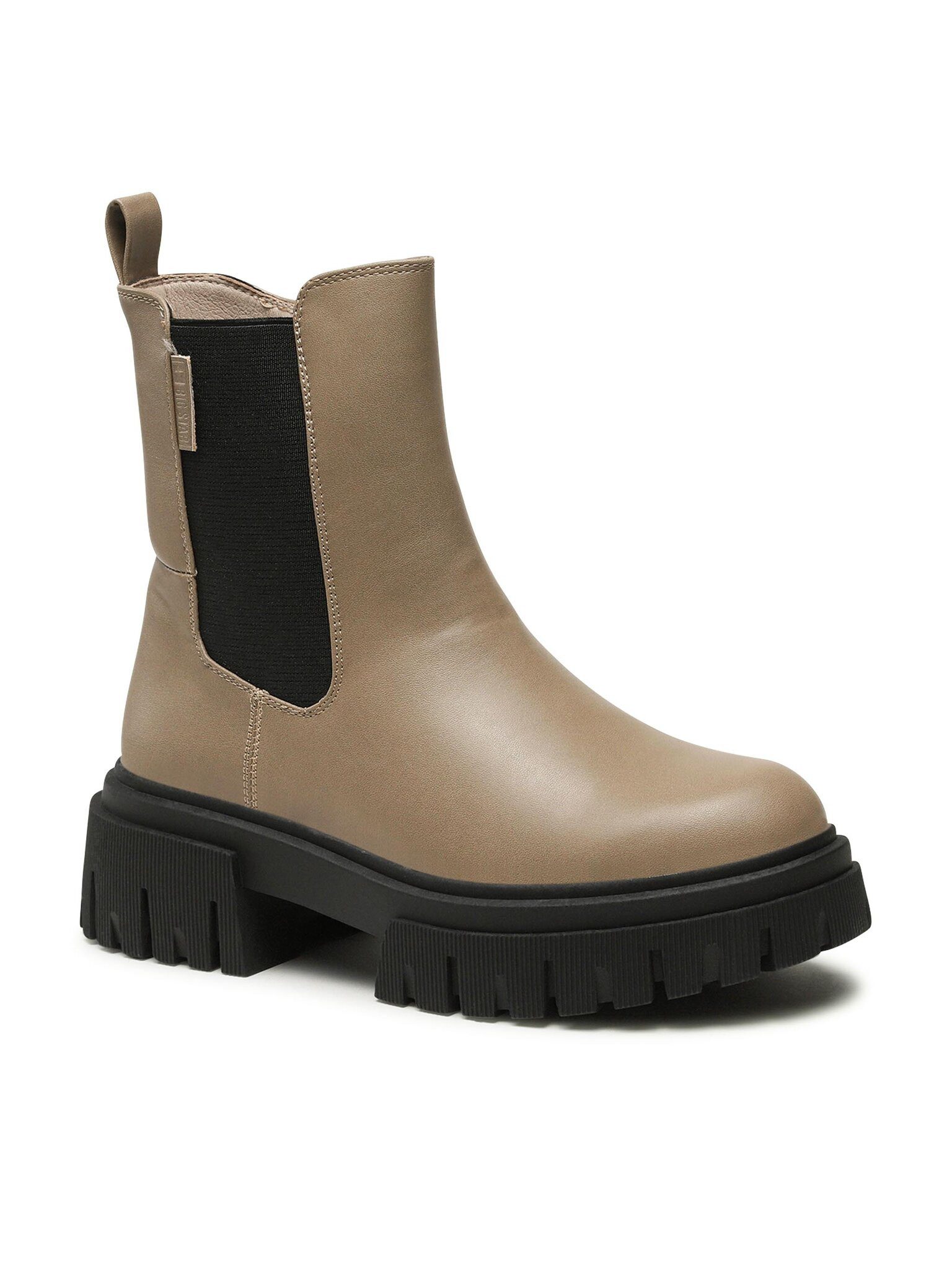 Klassische Stiefeletten MM274604 Black/Beige 801 Stiefel
