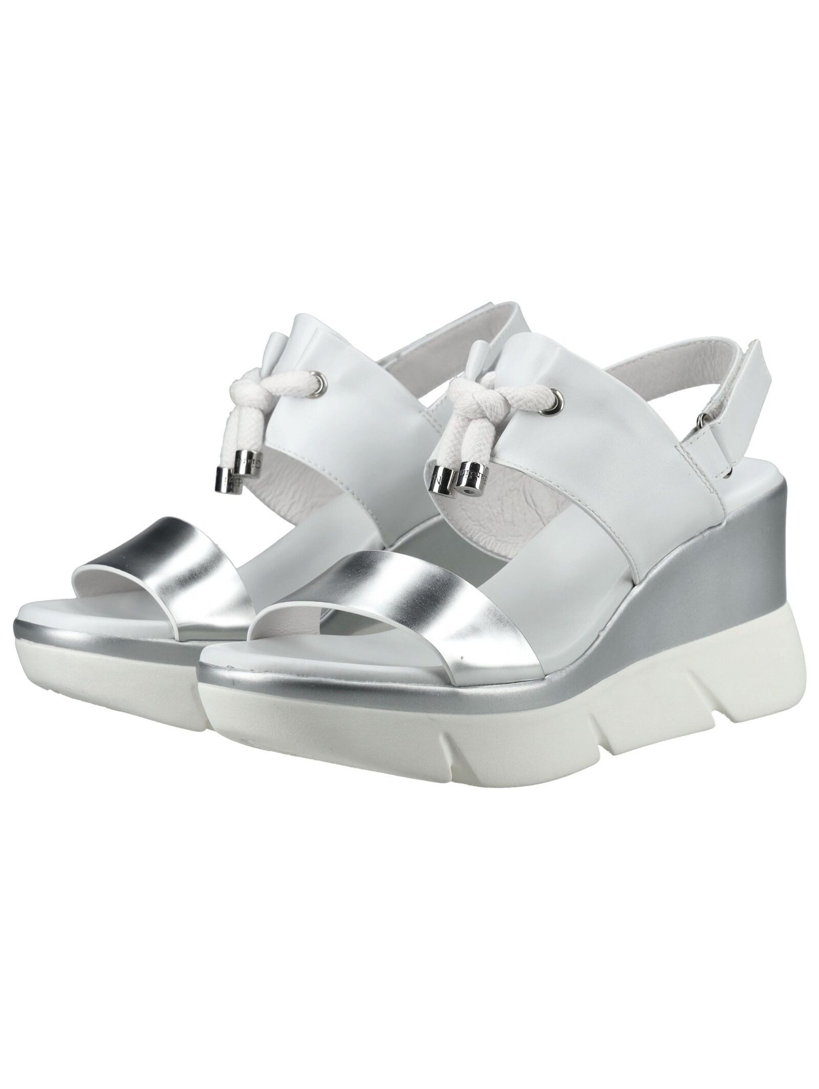 Nero Giardini Nero Giardini Sandalen Leder Keilsandalette – Bild 4 von 5
