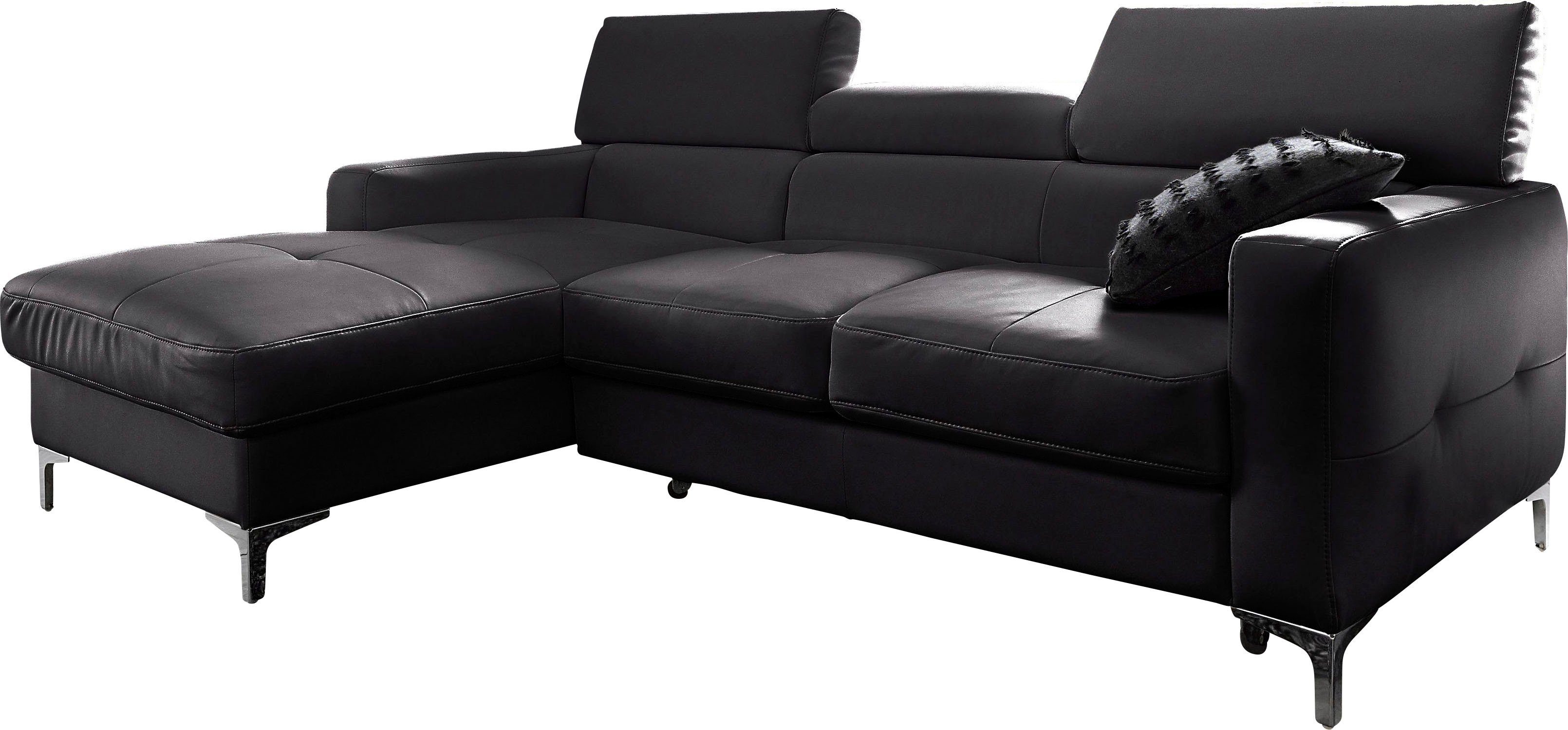 COTTA Ecksofa Sammy L-Form, wahlweise mit Bettfunktion