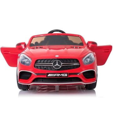 Toys Store Elektro-Kinderauto Mercedes Benz Sl65 AMG Kinder Elektro Auto Fahrzeug Kinderauto MP3, AUX-/USB-Anschluss, MP3 Hupe und Motorsound am Lenkrad, Fernsteuerung