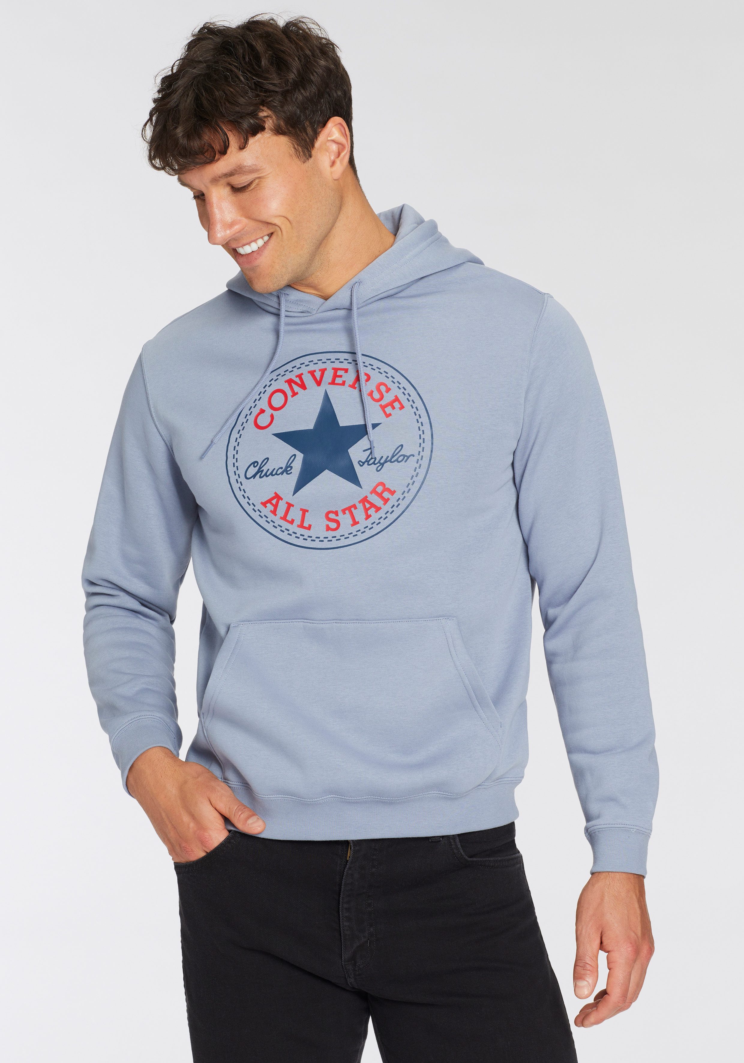 Converse Kapuzensweatshirt STANDARD FIT CENTER FRONT günstig online kaufen