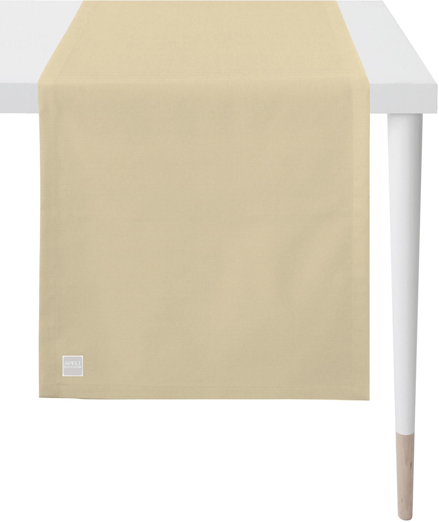 APELT beige Outdoor, Sommerdeko, Sommer 3959 (1-tlg), Tischläufer Panama