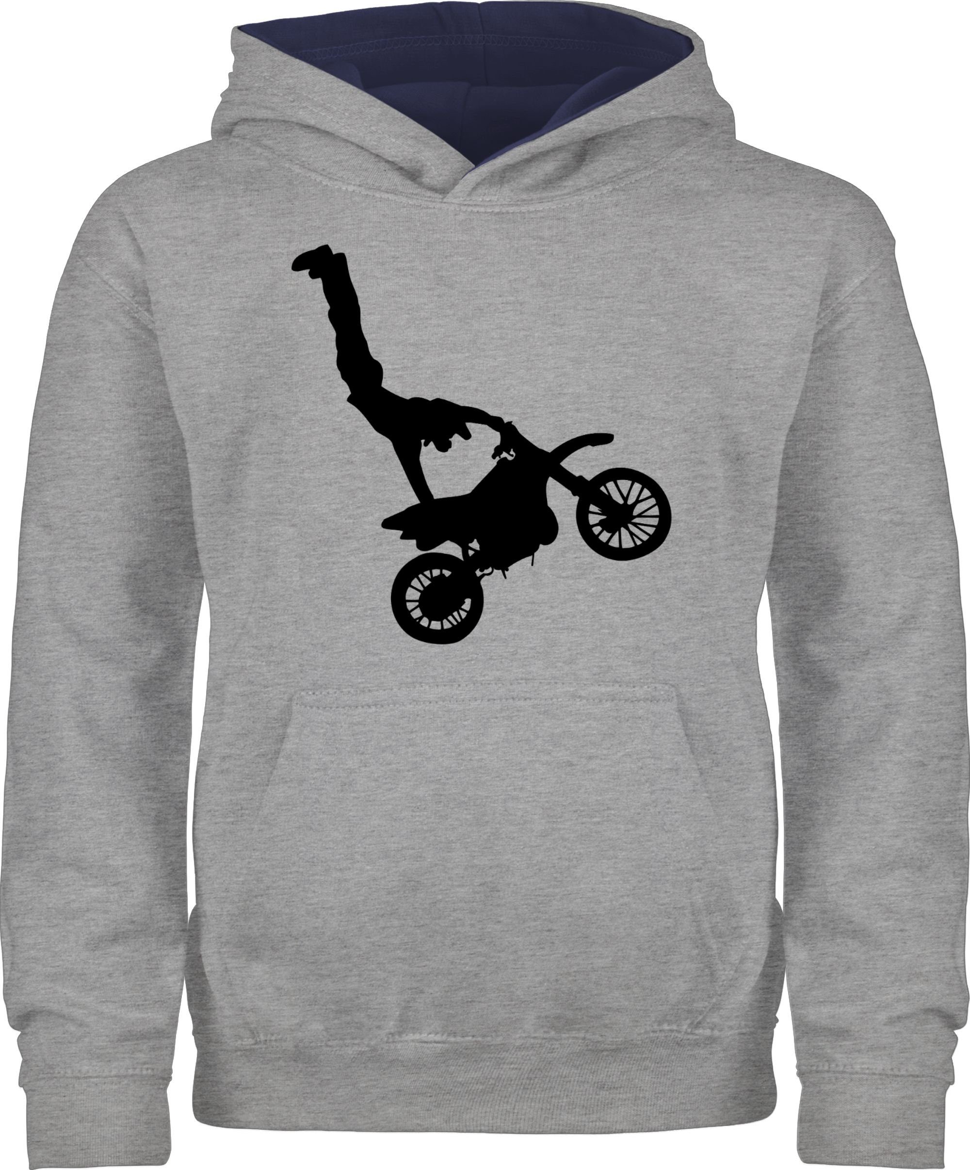 Hoodie Motorrad Stunts