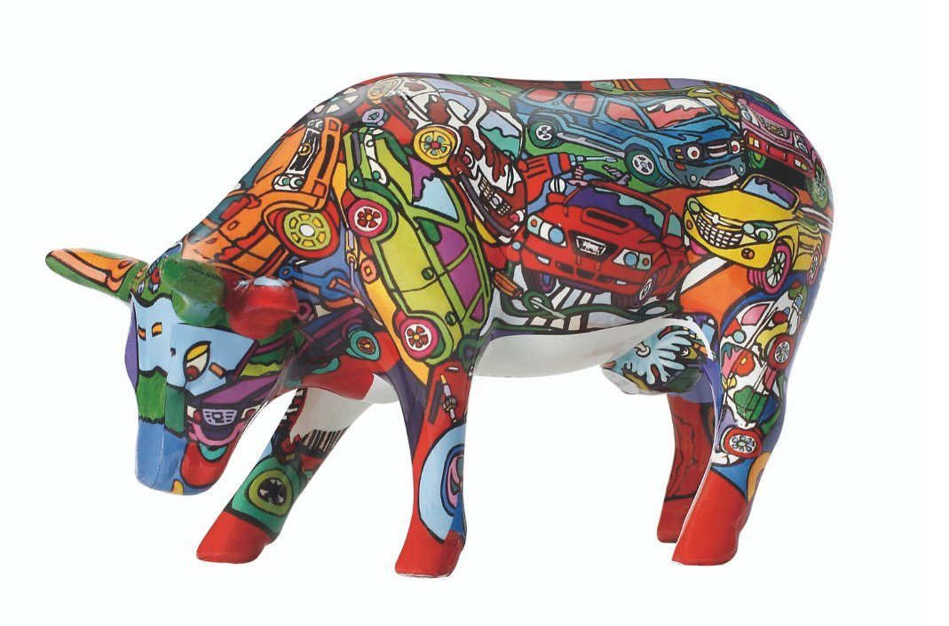 CowParade Tierfigur Brenners Mooters - Cowparade Kuh Medium