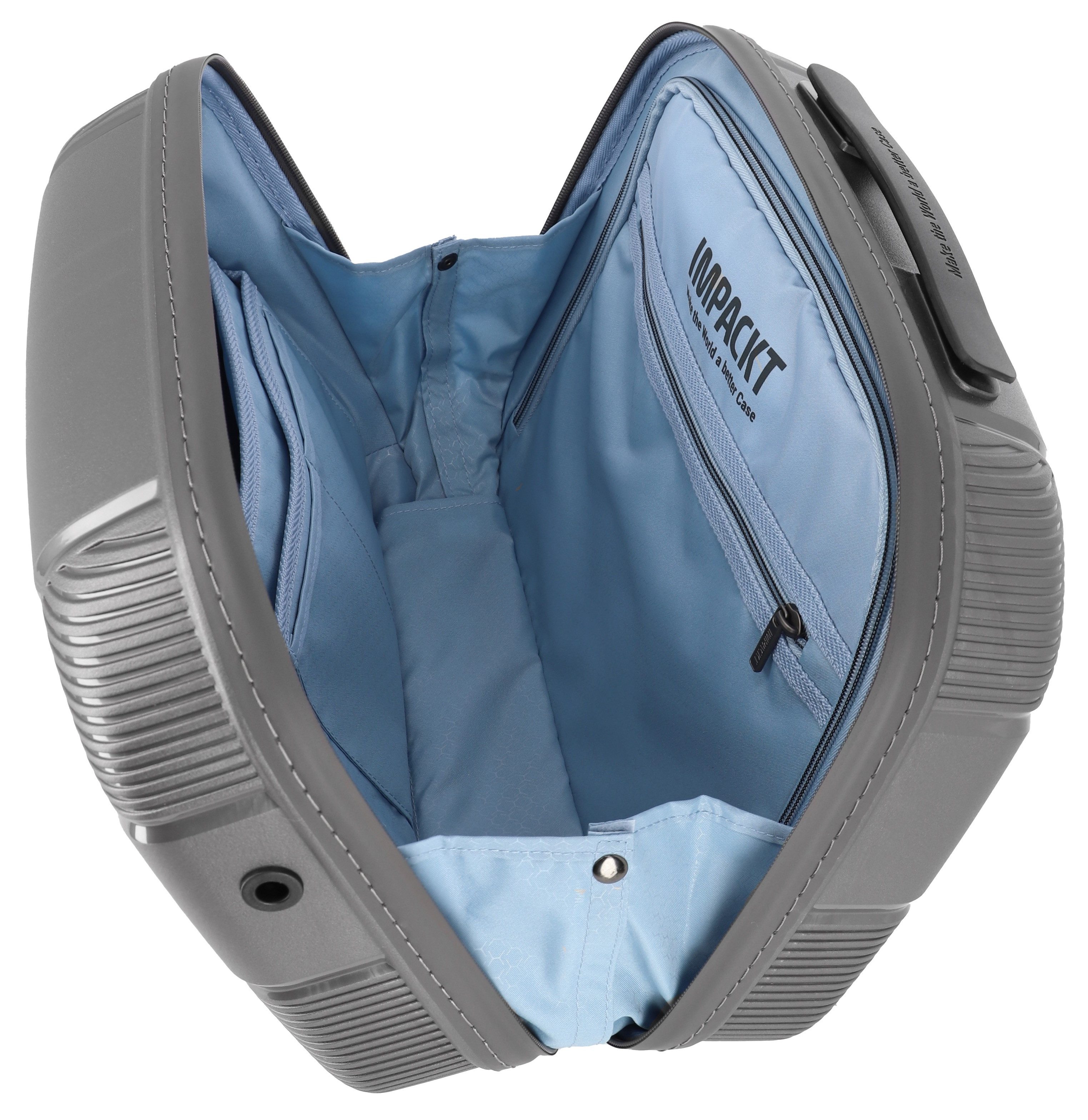 IMPACKT Beautycase IP1, Kulturbeutel Hartschale Trolley-Aufsteck-System günstig online kaufen