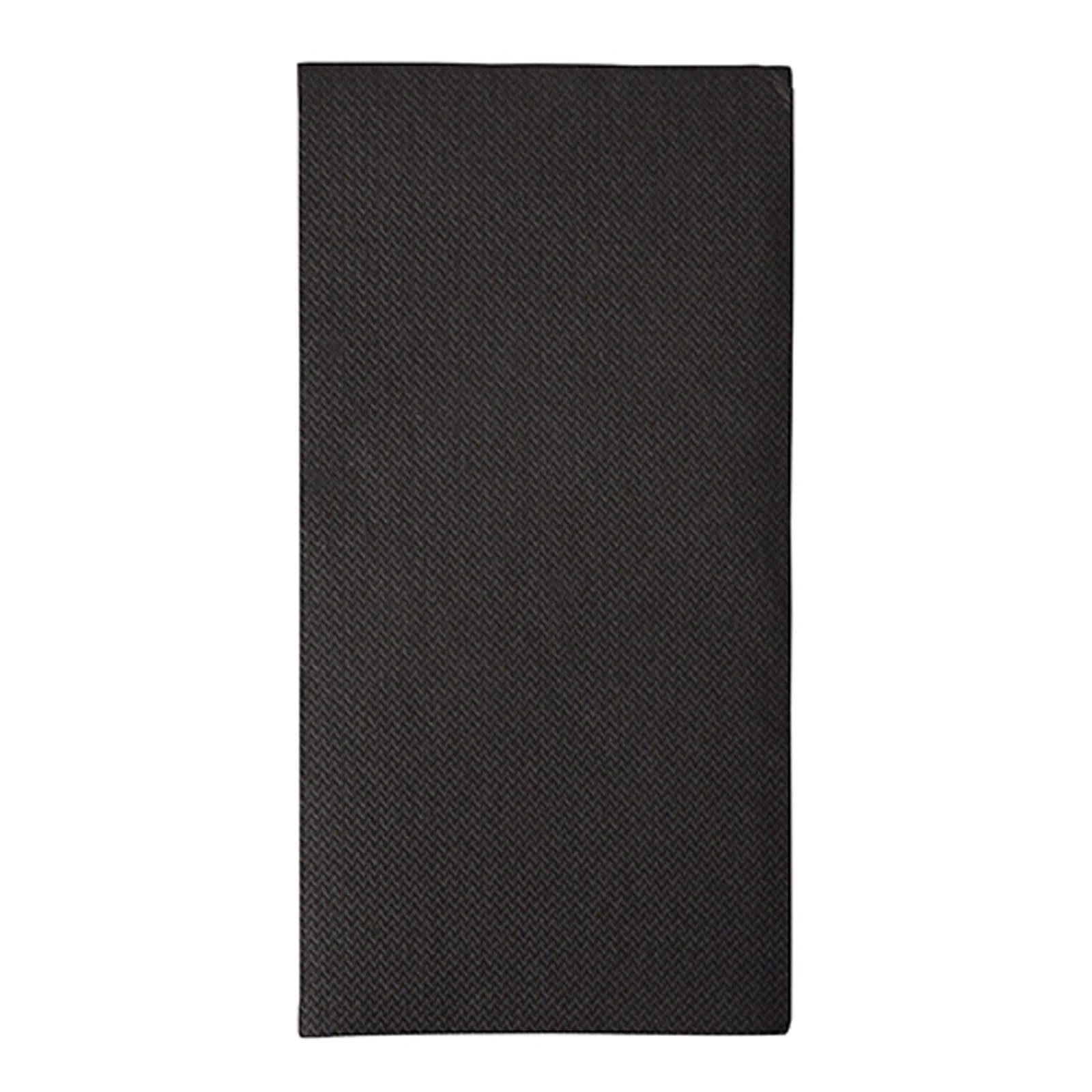 PAPSTAR Papierserviette 250 Stück Servietten, schwarz ROYAL Collection 1/8-Falz 48 x 48 cm