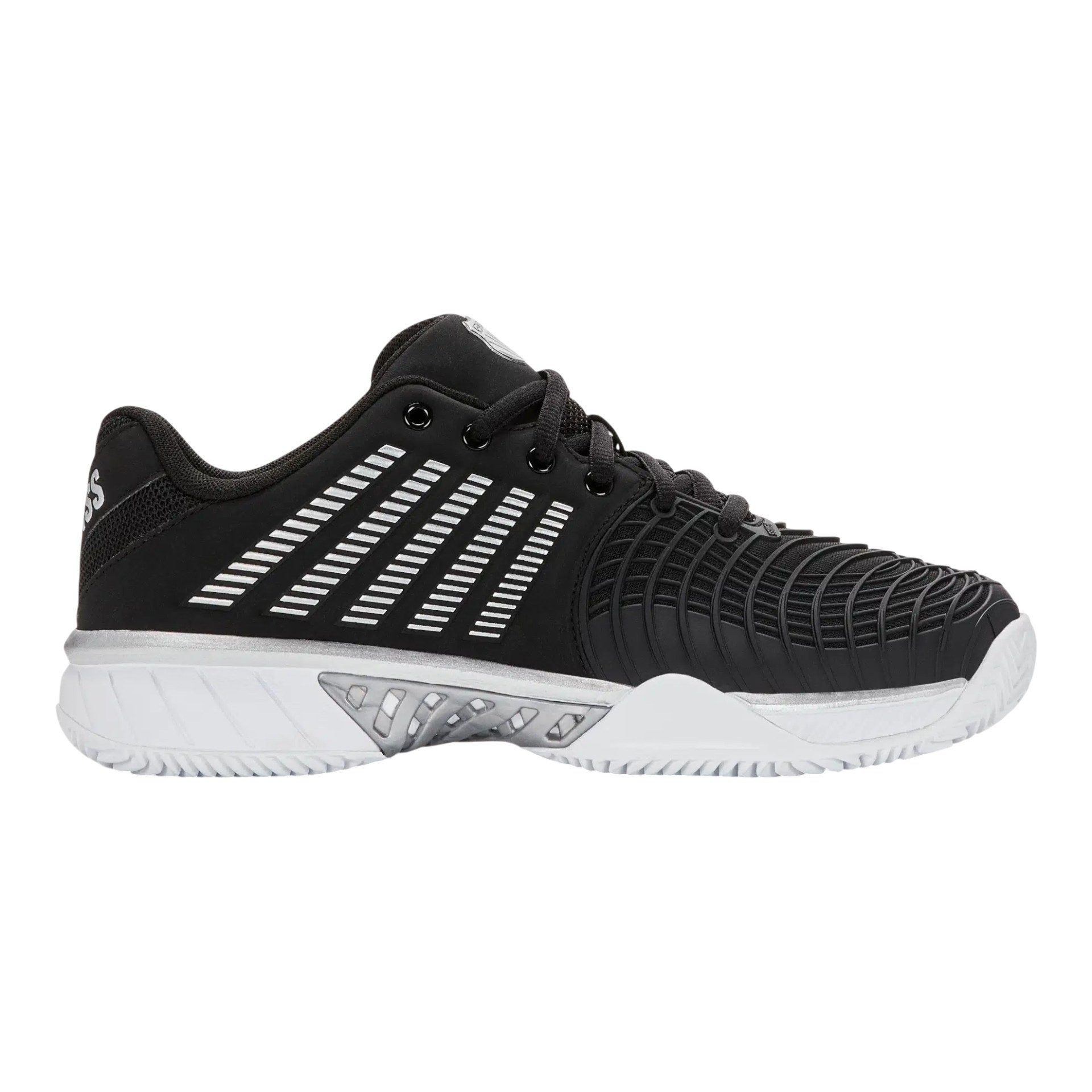 K-Swiss Performance Express Light 3 Clay/Sandplatz 2026 schwarz/silber/weiss Damen Tennisschuh