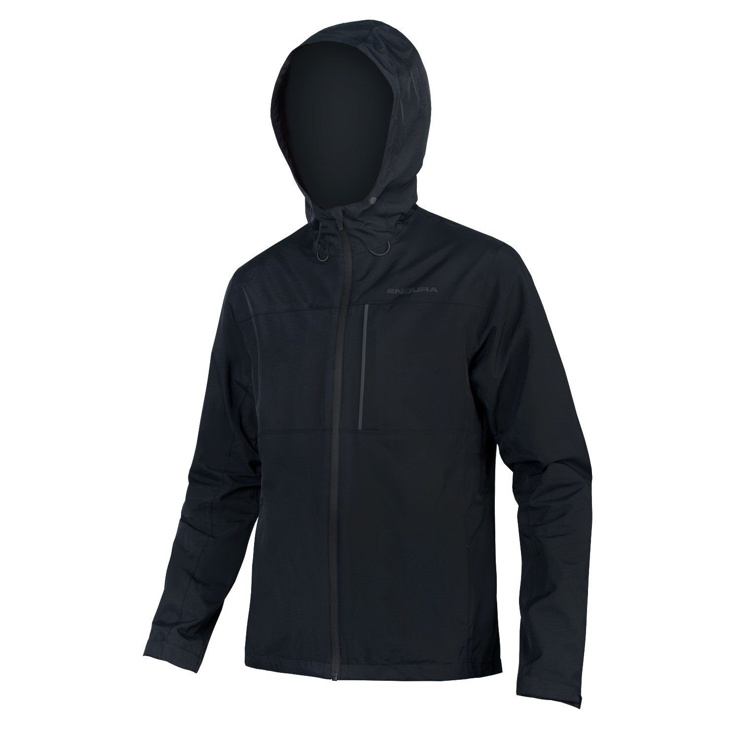 Endura Funktionsjacke (1-St) mit Sturmlasche hinter dem Frontreißverschluss