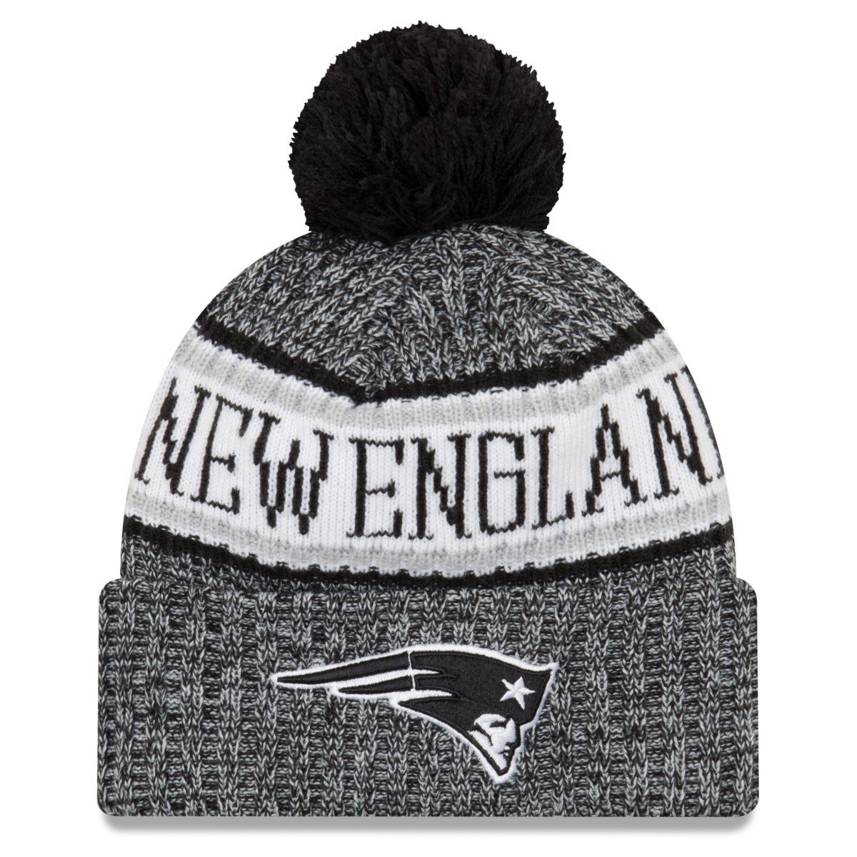 Fleecemütze NFL Sideline Bobble New England Patriots