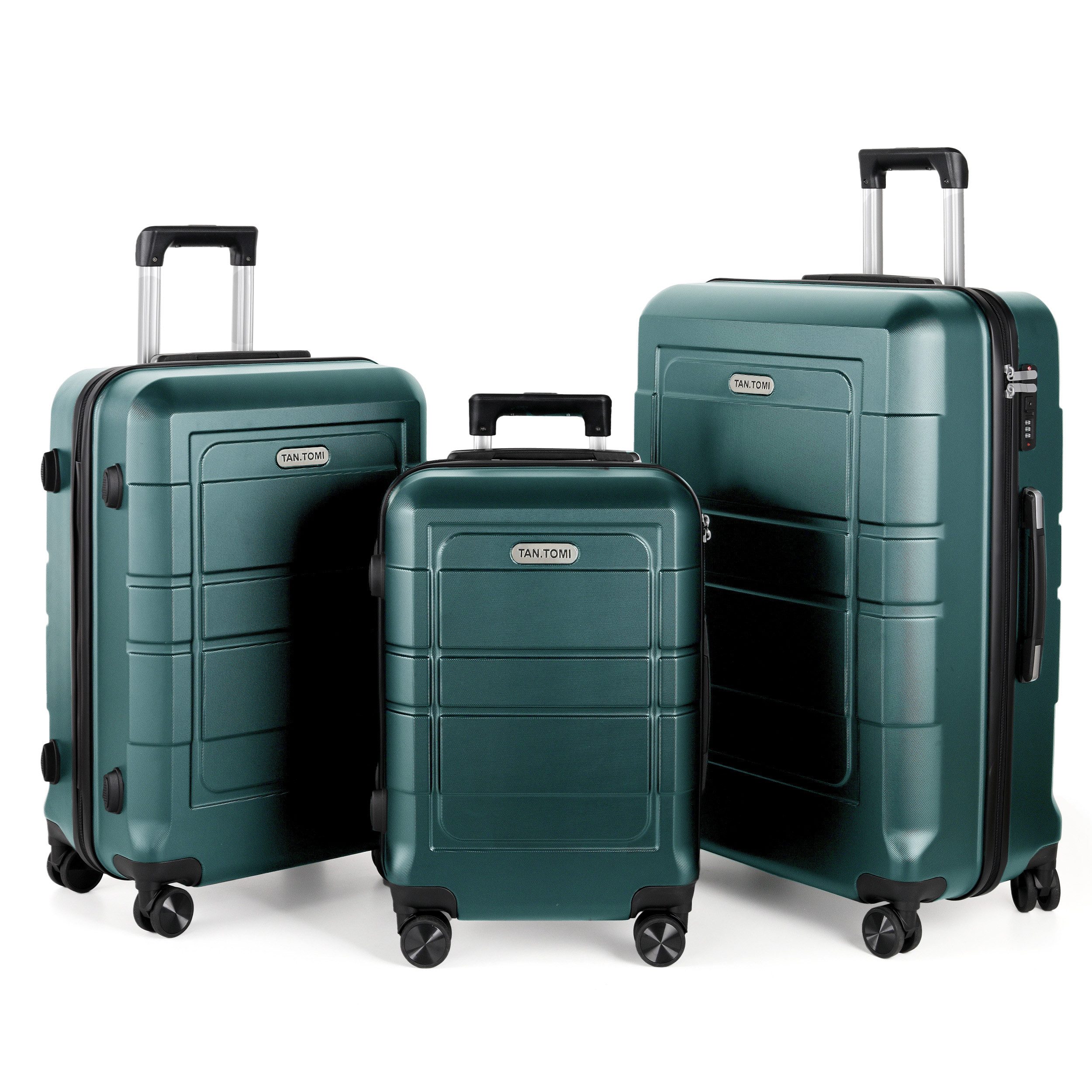 TAN.TOMI Kofferset Hartschale Trolley Koffer Leicht Reisekoffer ABS Erweite günstig online kaufen