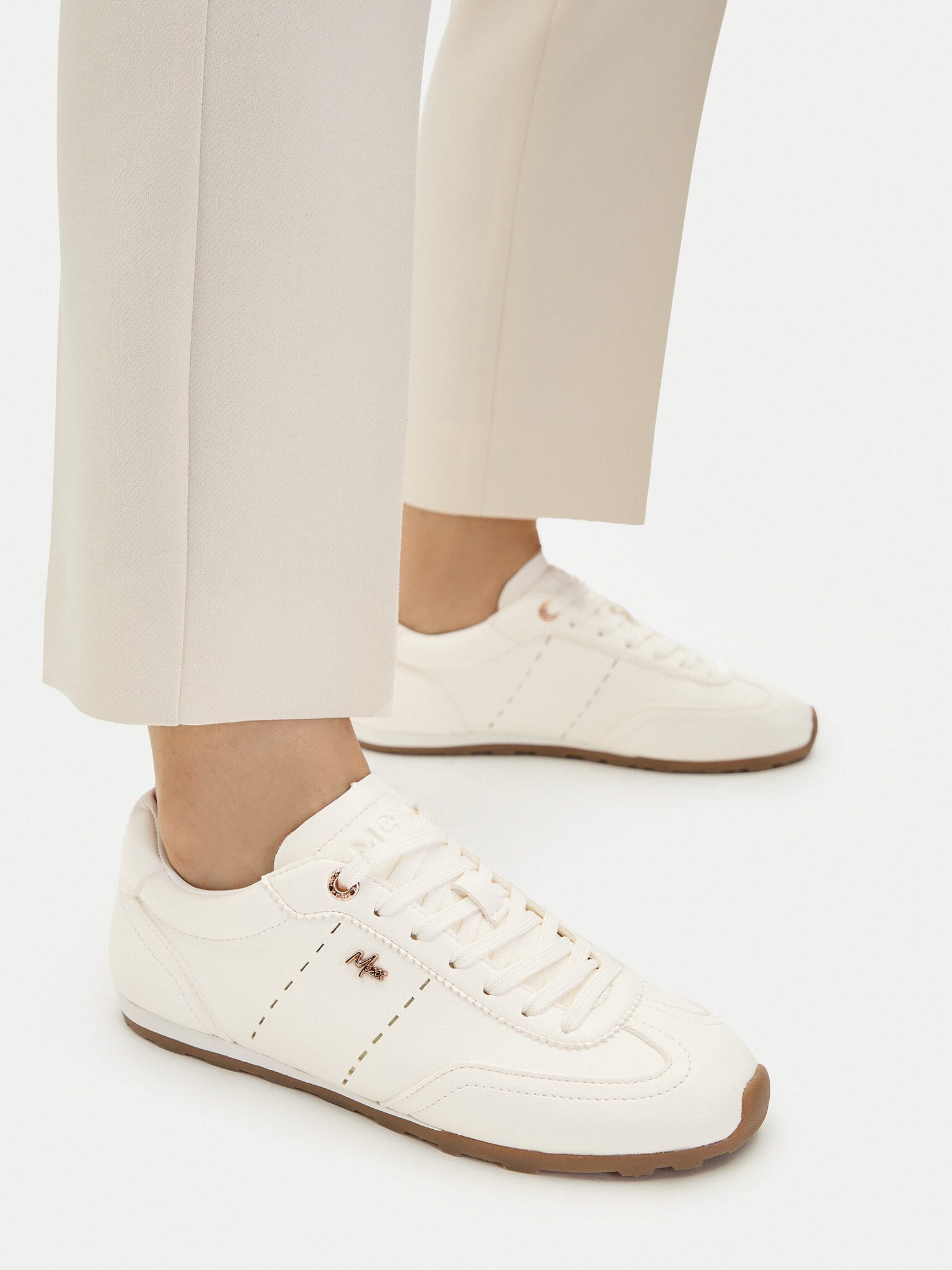 Mexx Mexx Damen-Sneakers Weiß MEXX-EO-MI001011561W Weiß Sneaker