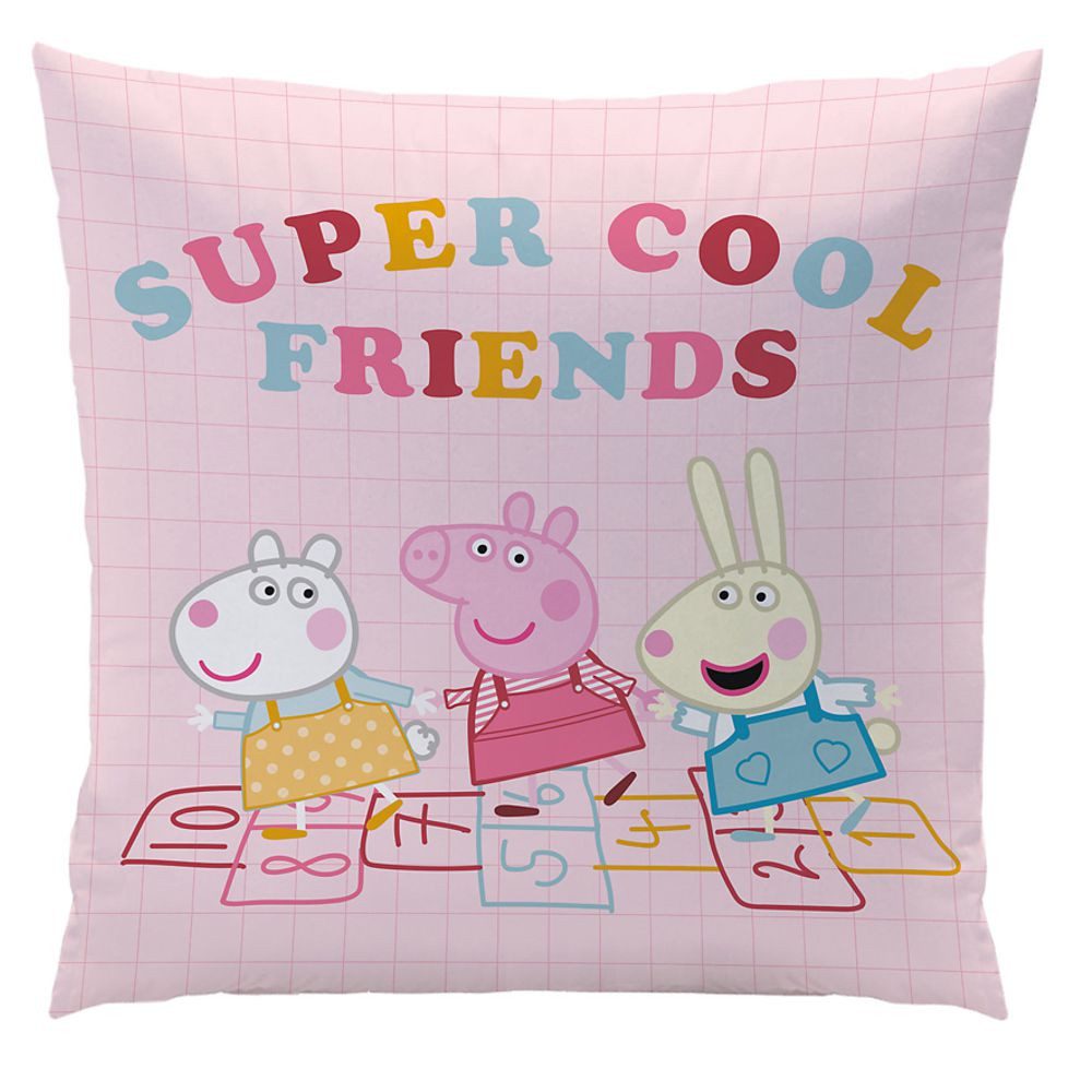Peppa Pig Dekokissen Peppa Pig Cool Kinder Deko-Kissen 40 x 40 cm Peppa Wutz