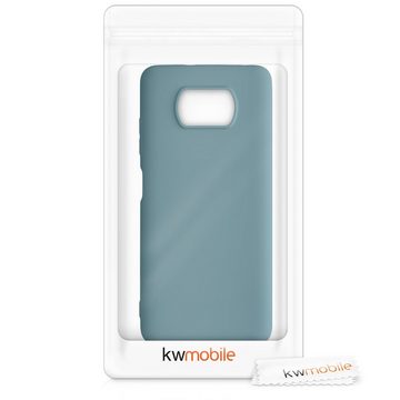 kwmobile Handyhülle Hülle für Xiaomi Poco X3 NFC / Poco X3 Pro, Hülle Silikon - Soft Handyhülle - Handy Case Cover - Arctic Night