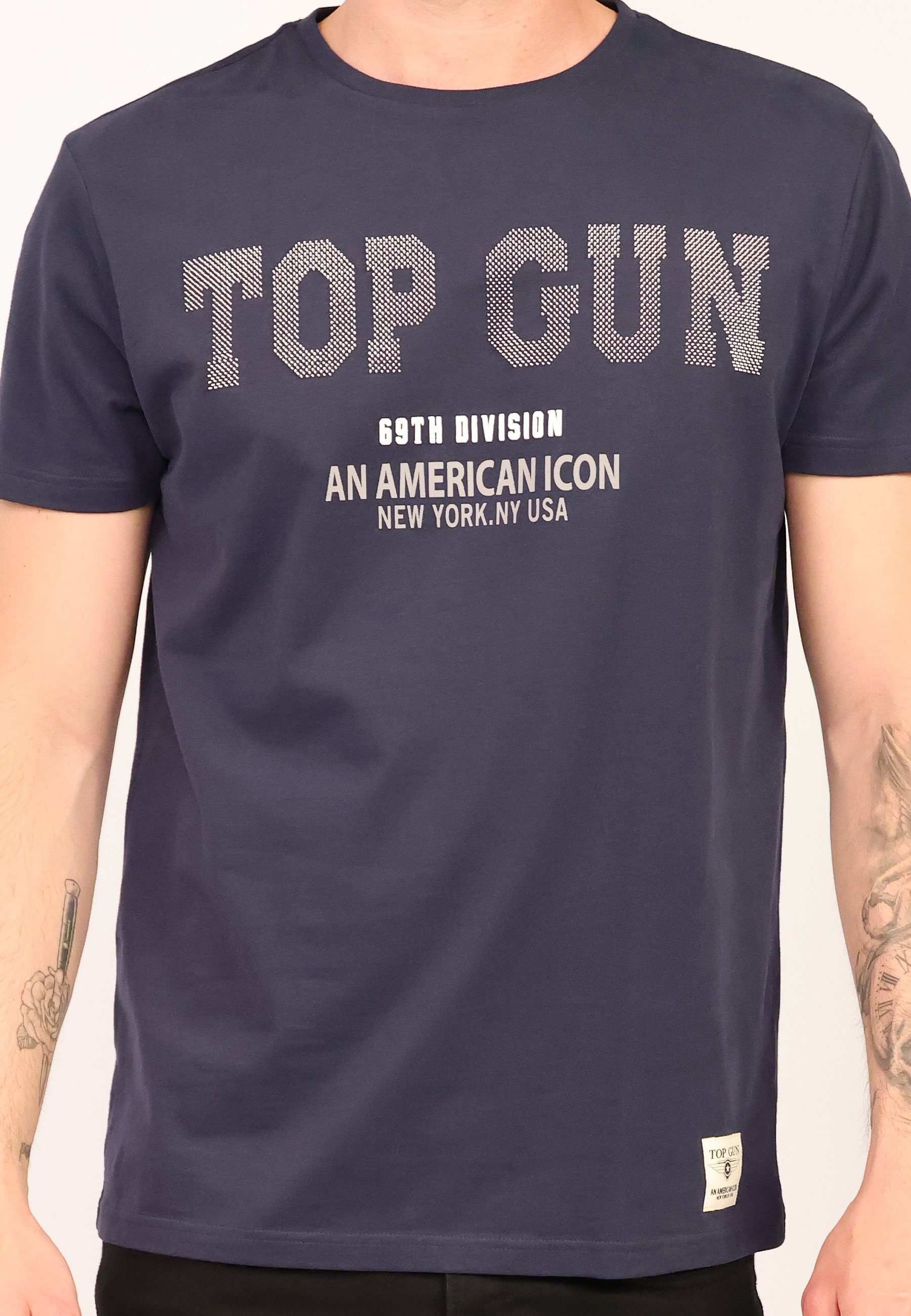 navy TOP T-Shirt TG20213006 GUN