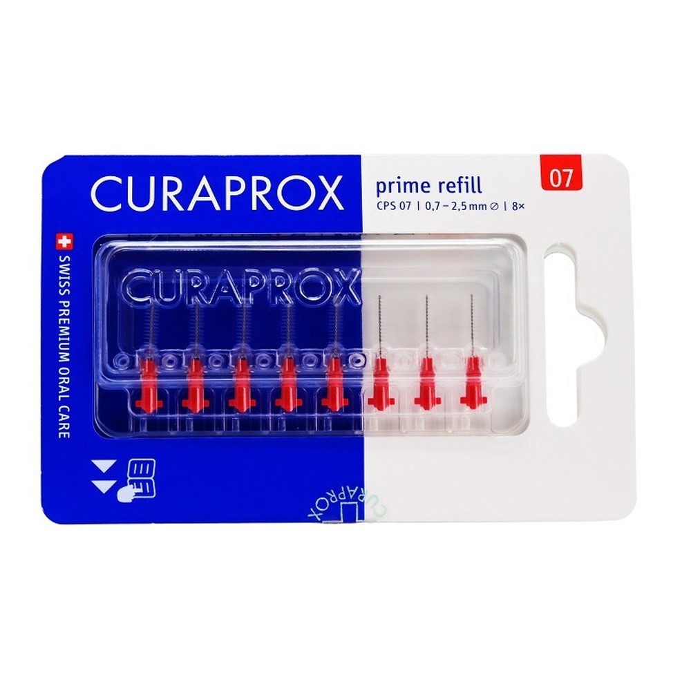 CURAPROX Interdentalbürsten CURAPROX CPS 07 prime Interdentalbürsten Refill 8St