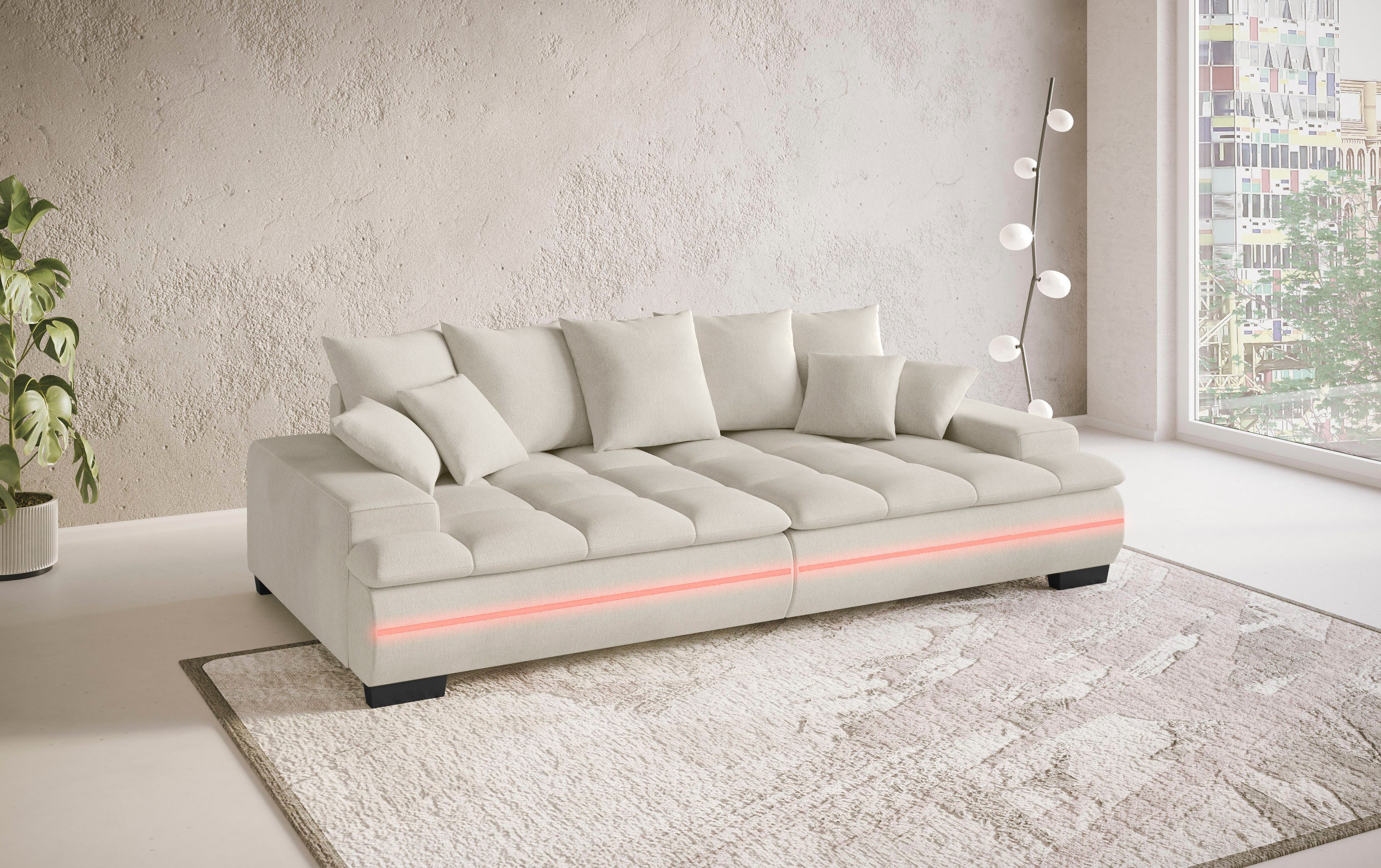 Mr. Couch Big-Sofa Haiti II RGB-LED, günstig online kaufen