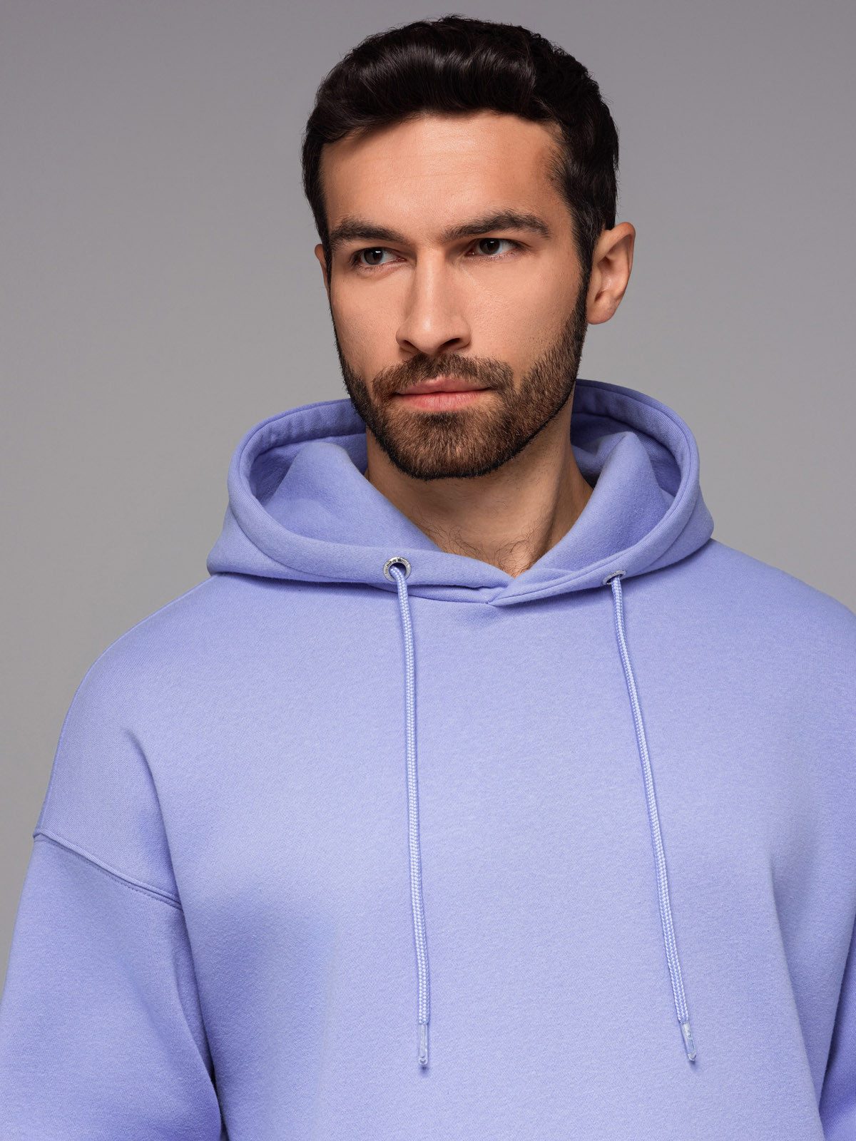 OMBRE Kapuzensweatjacke Unisex-Sweatshirt mit Kapuze und Taschen